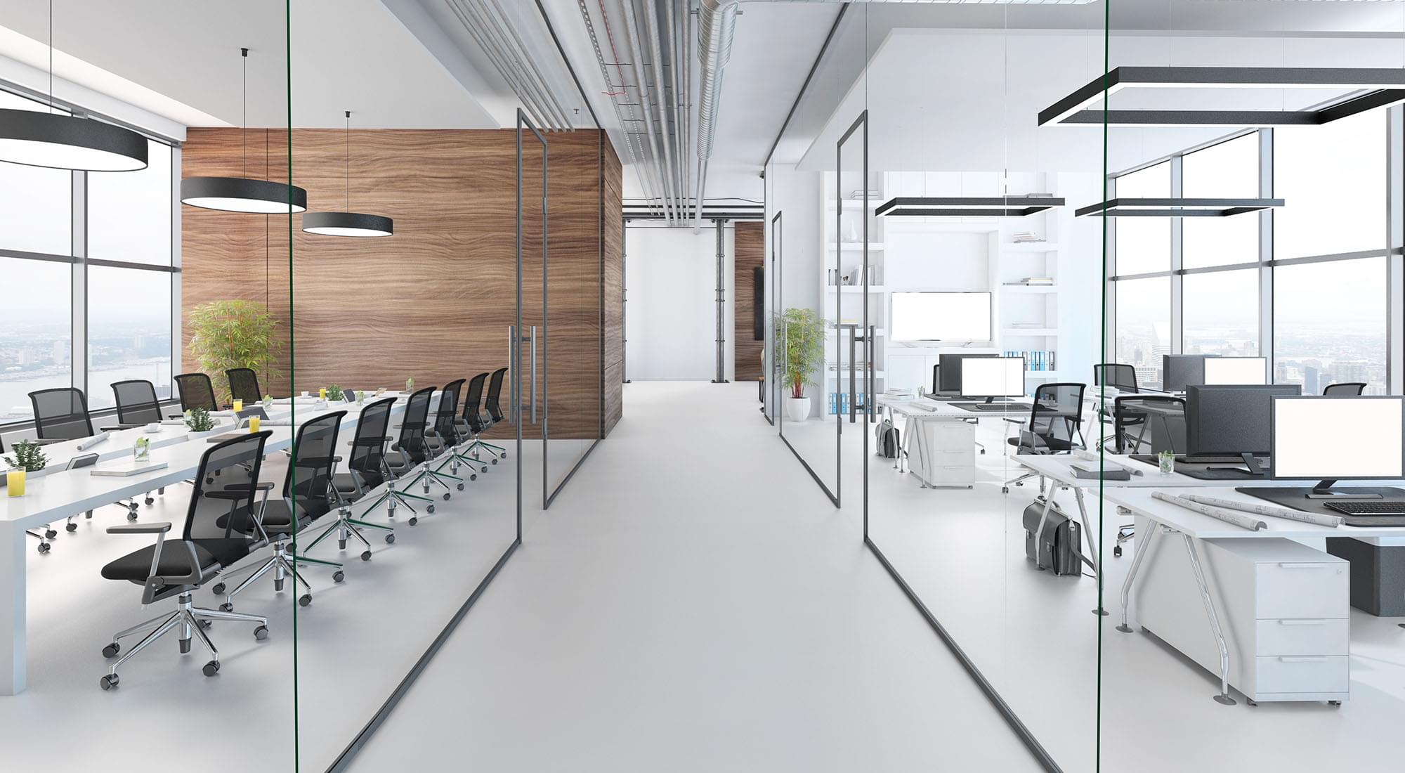 Pravidelný úklid kanceláří