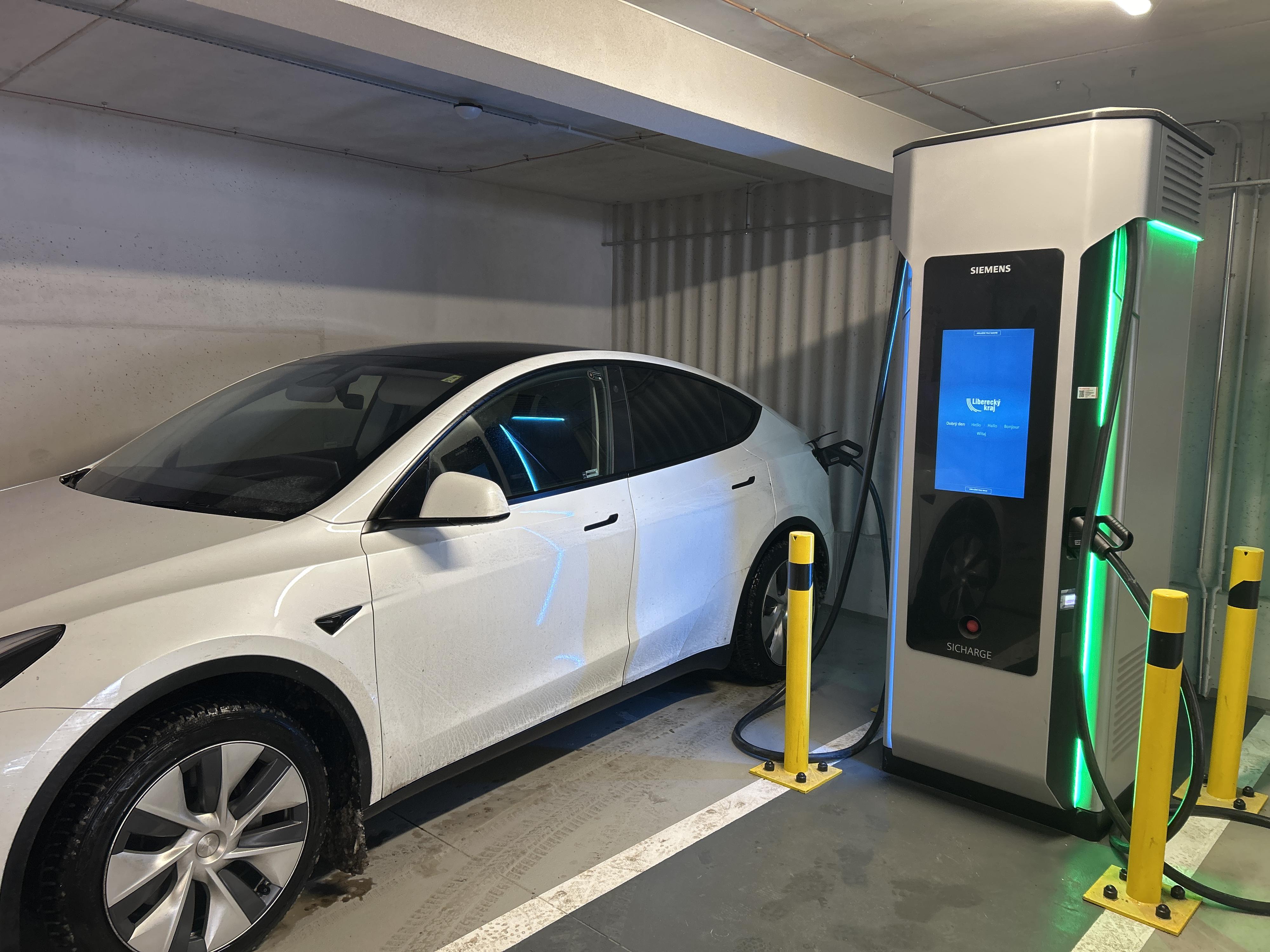 Dobíjecí stanice E.ON