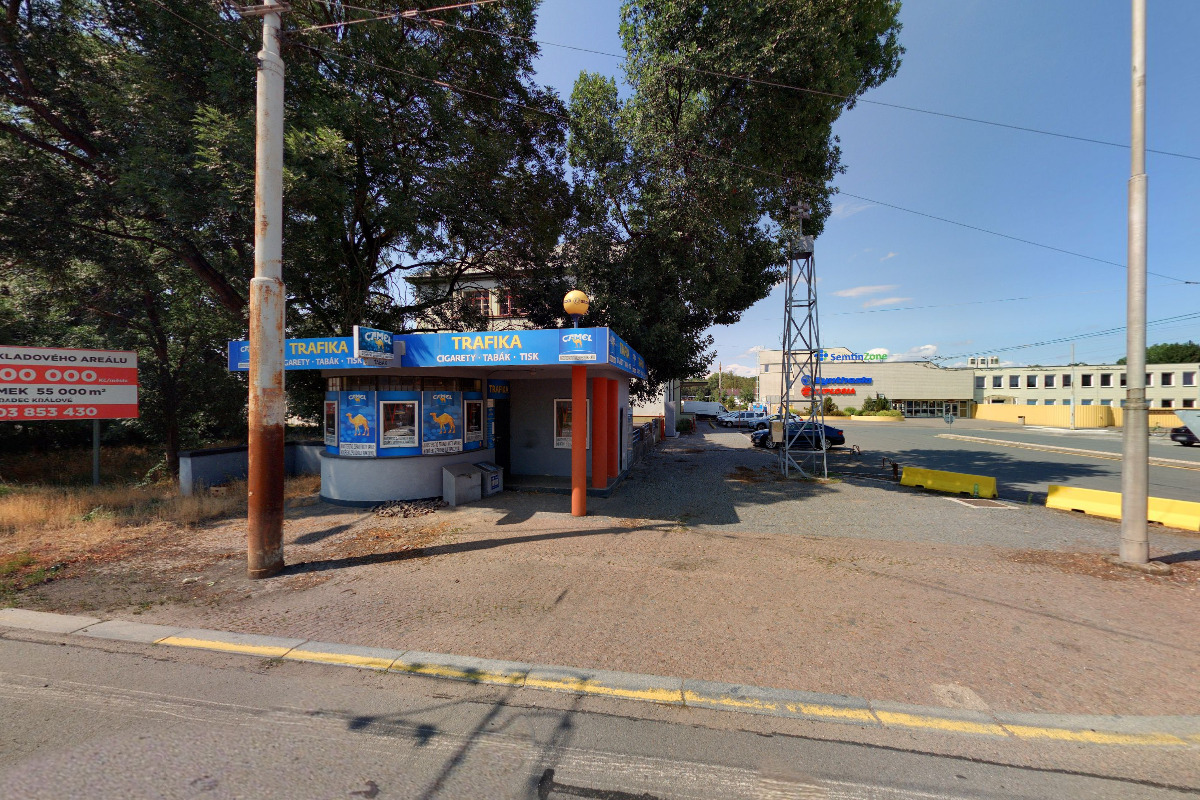 Trafika u parkoviště