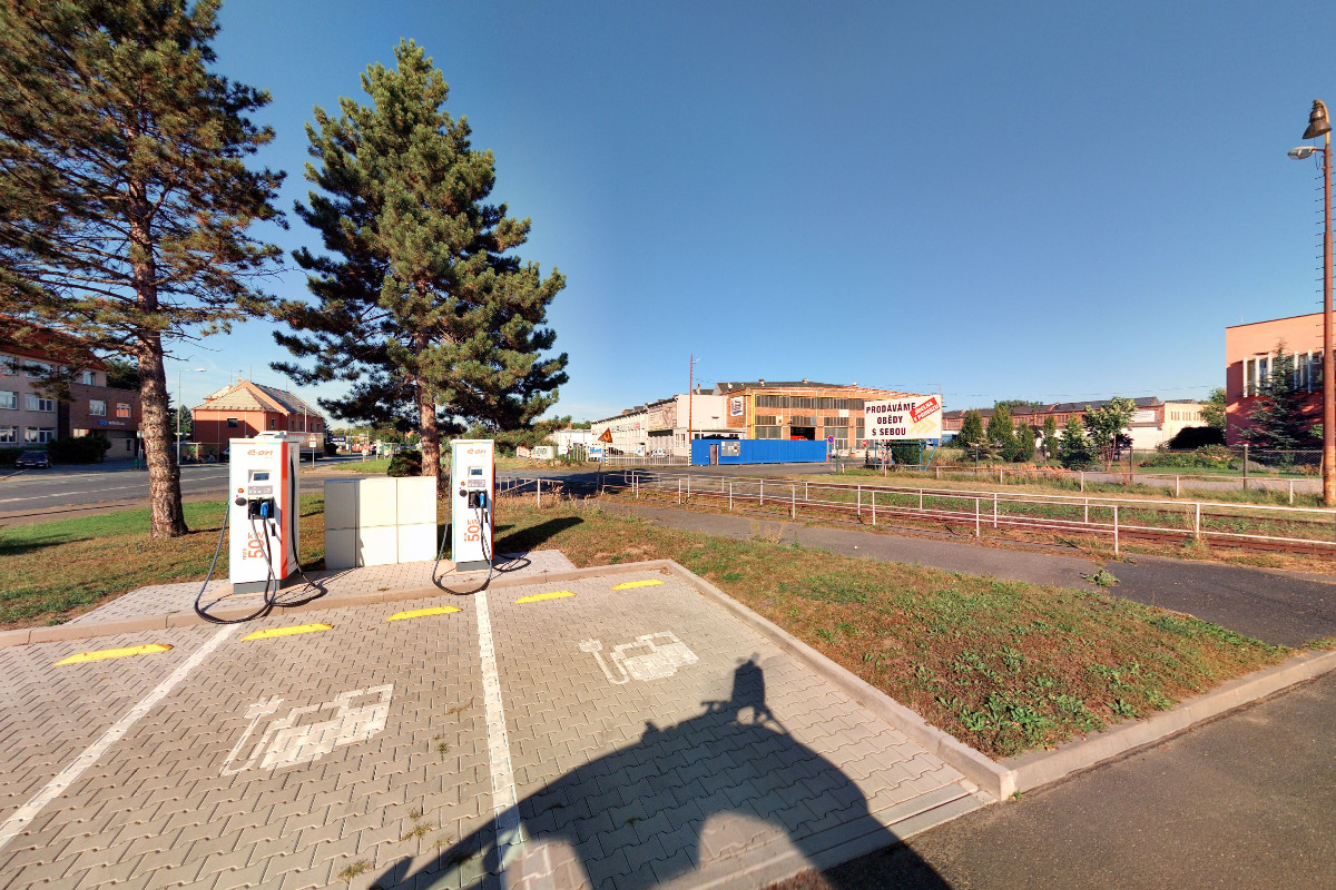 Dobíjecí stanice E.ON Drive