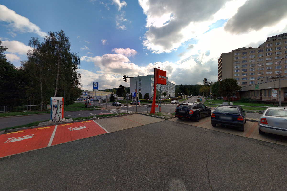 Dobíjecí stanice E.ON Drive