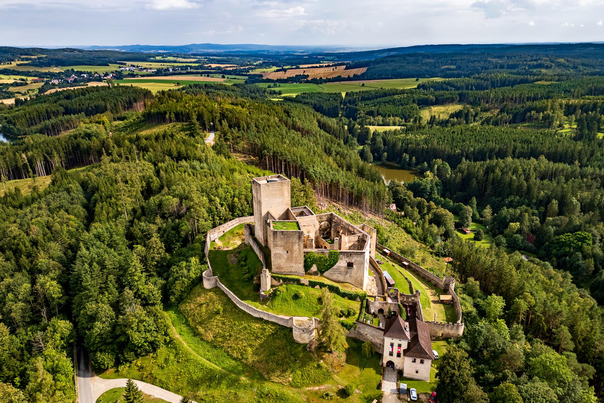 Státní hrad Landštejn foto 5