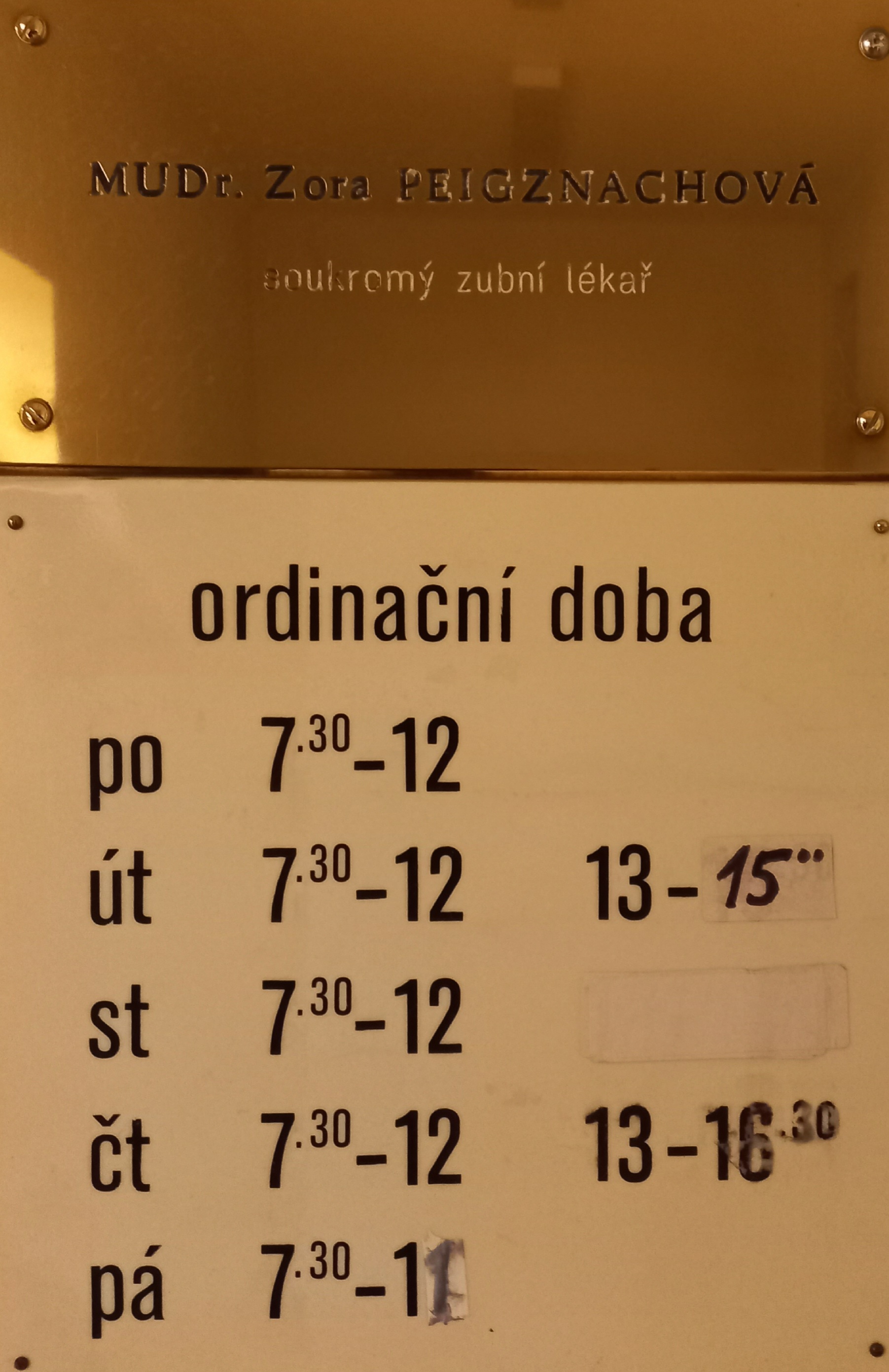 MUDr. Zora Peigznachová foto 2
