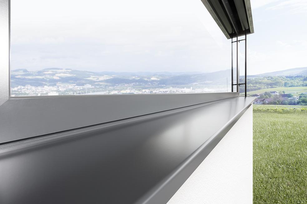 Hliníkové parapety