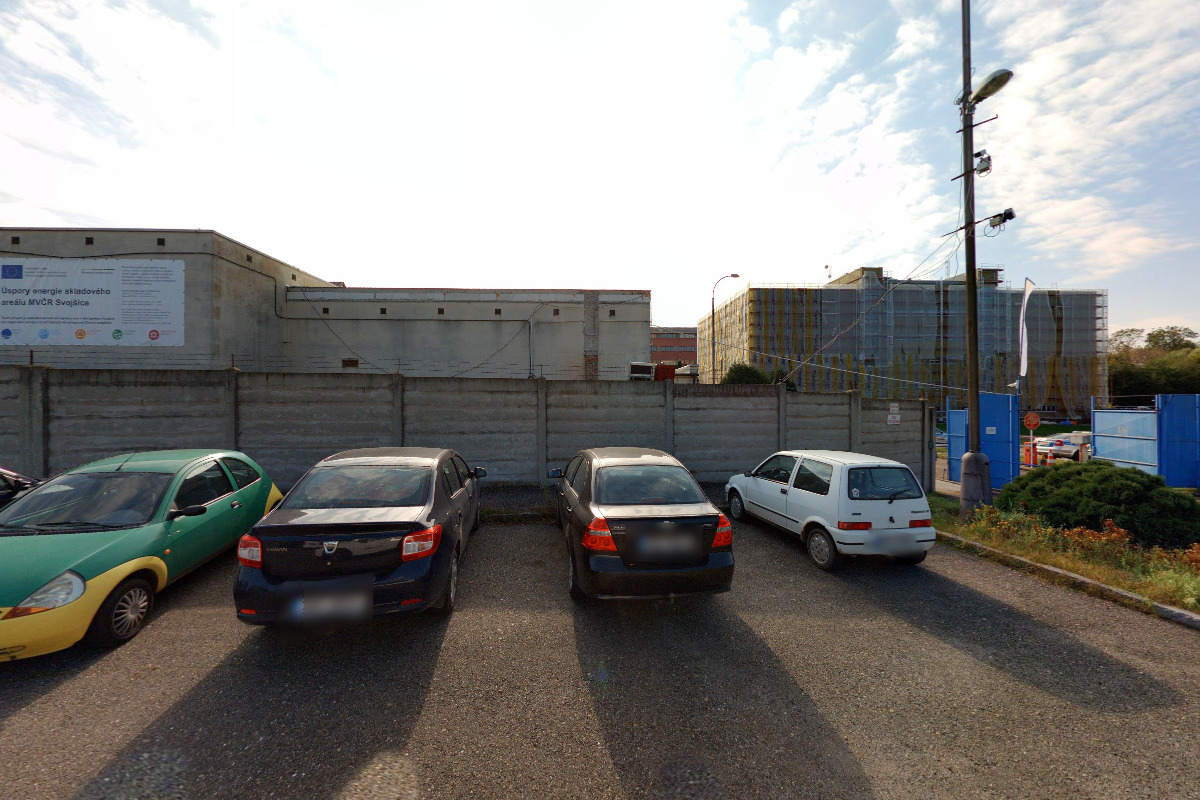 Podnikové sklady - Zařízení služeb pro Ministerstvo vnitra