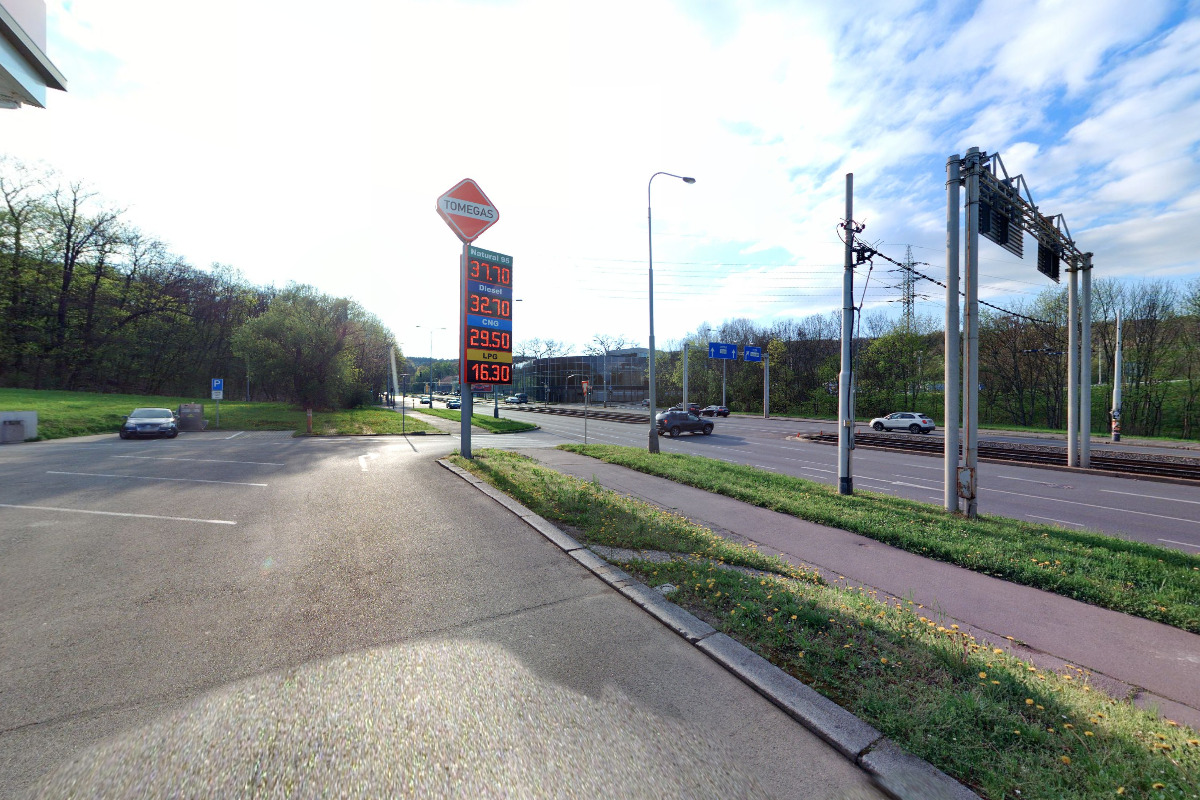 Čerpací stanice CNG TOMEGAS foto 2