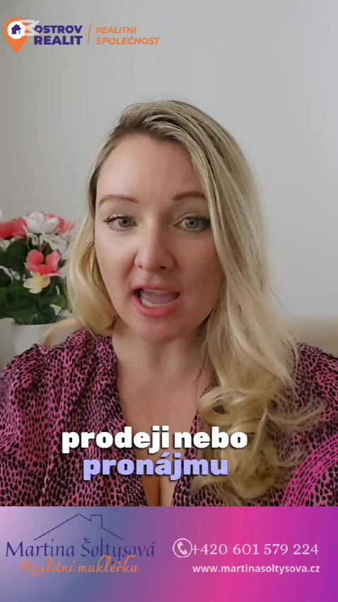 Martina Šoltysová - realitní makléř foto 2 (náhled videa)