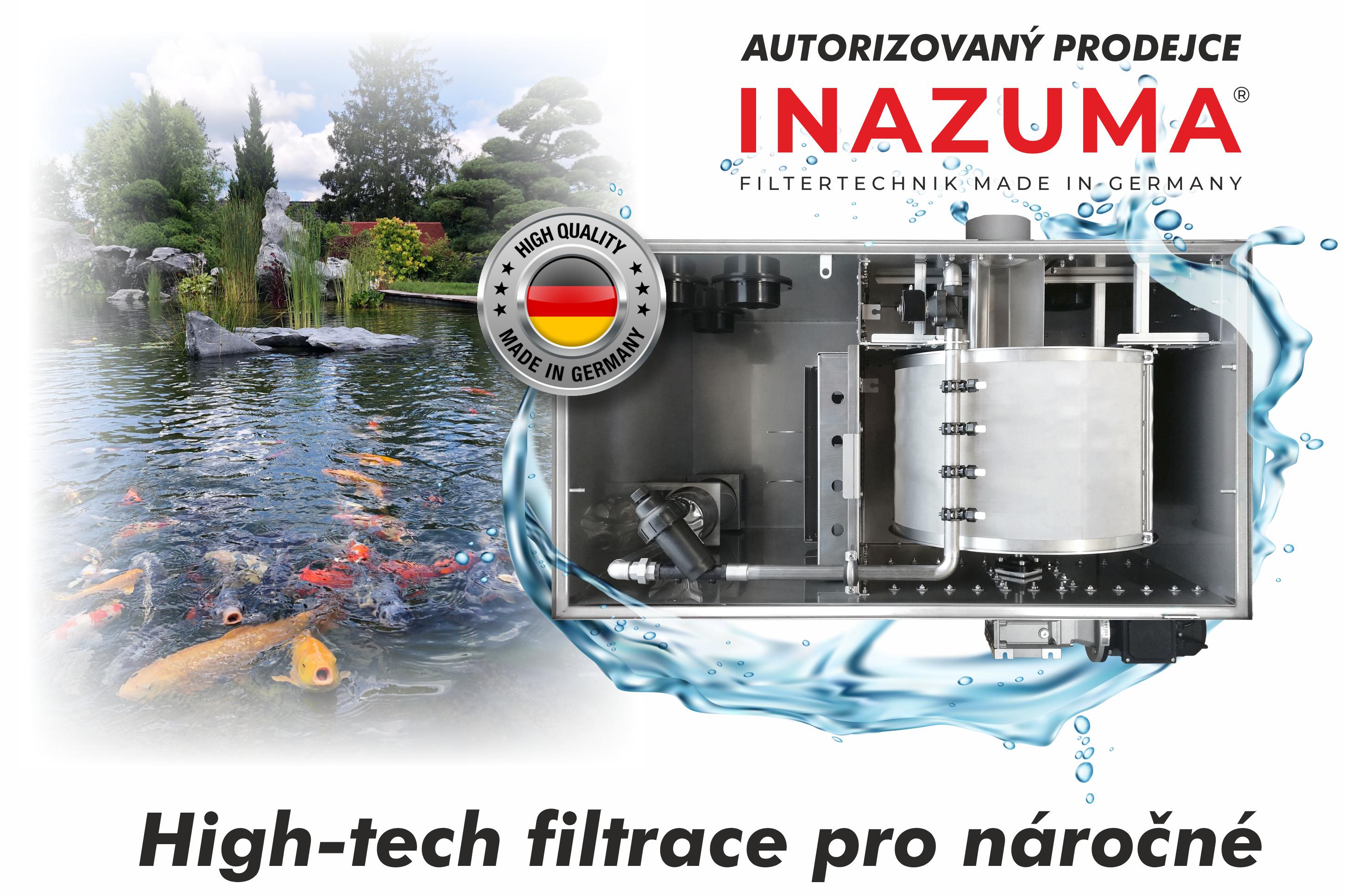 Bubnové filtry Inazuma u nás skladem!