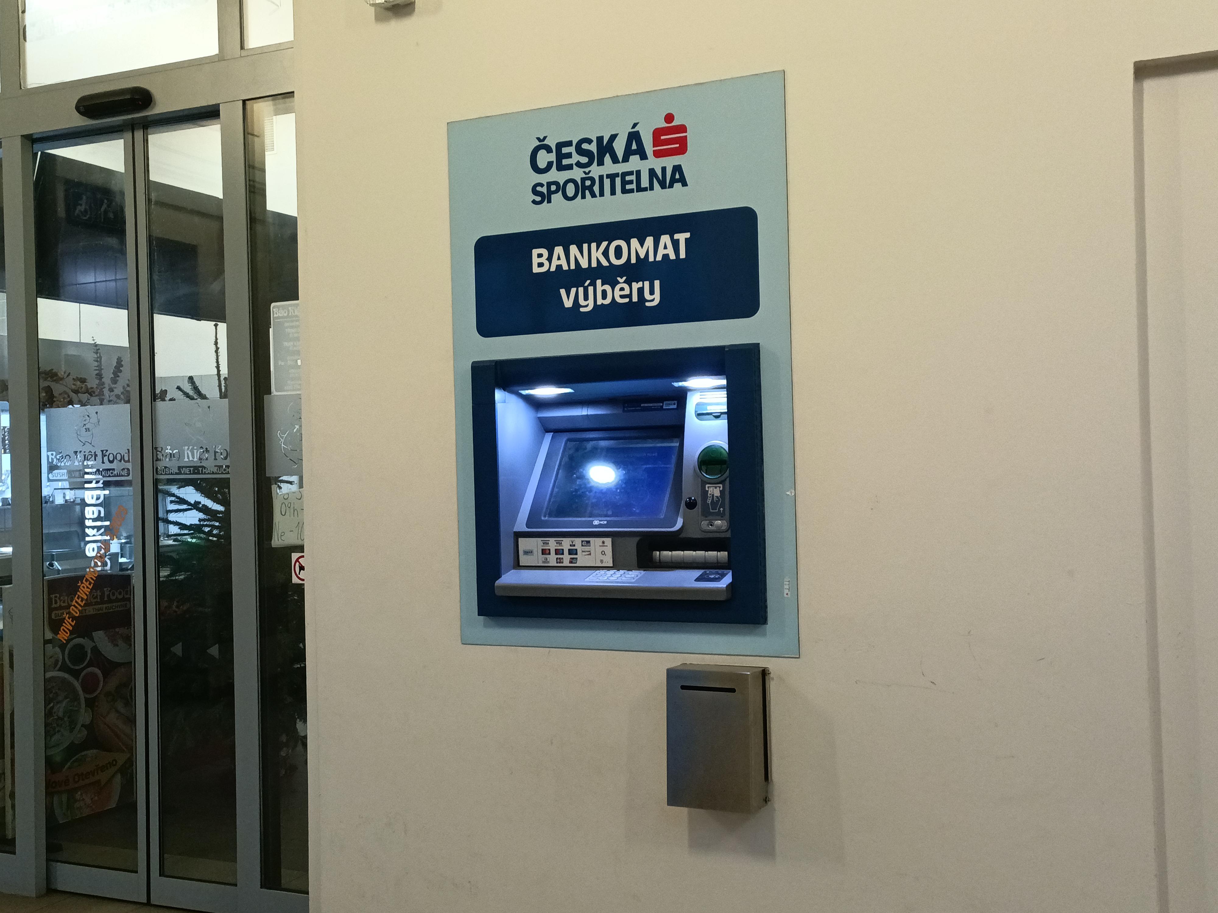 Bankomat České spořitelny