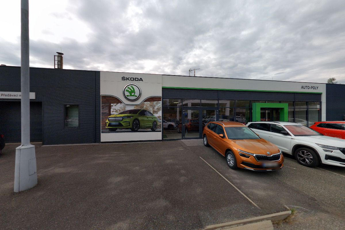 Nabíjecí stanice ČEZ