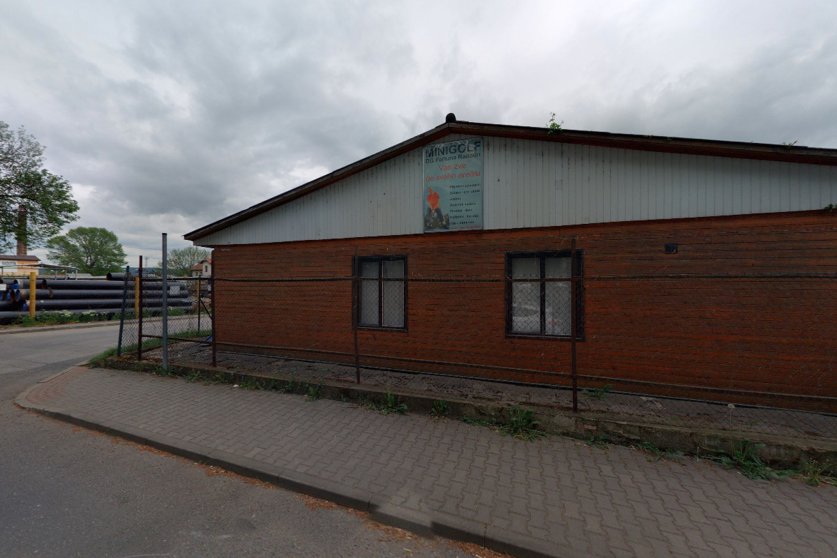 Občerstvení na Minigolfu Radotín