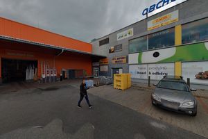 Firemní grafika Rybářské potřeby u Plavala