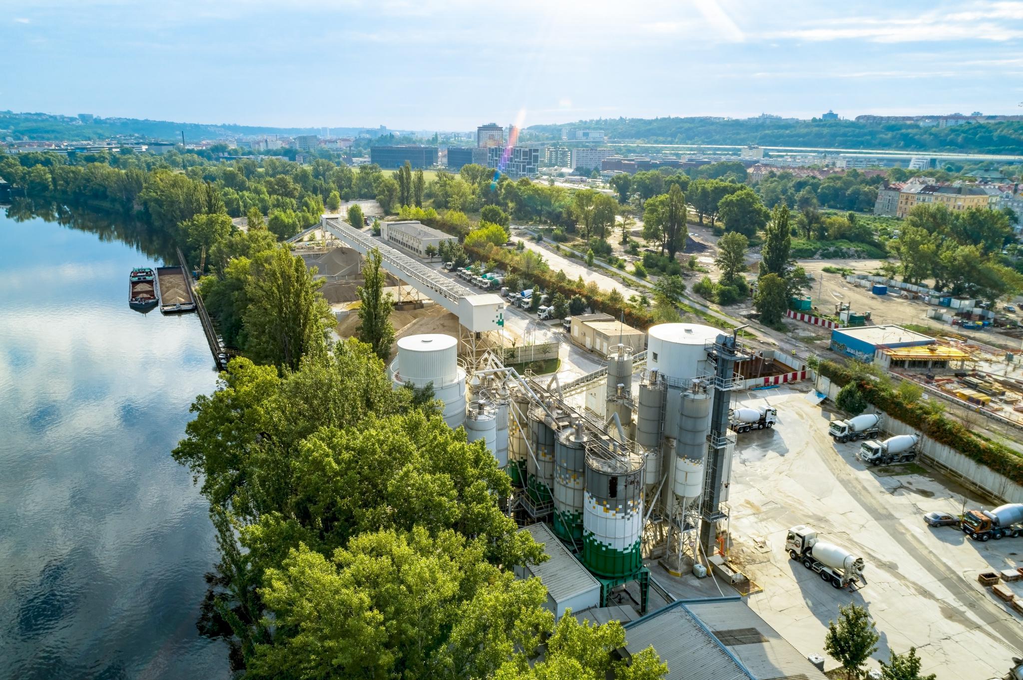 Betonárna Rohanský ostrov - TBG METROSTAV s.r.o.