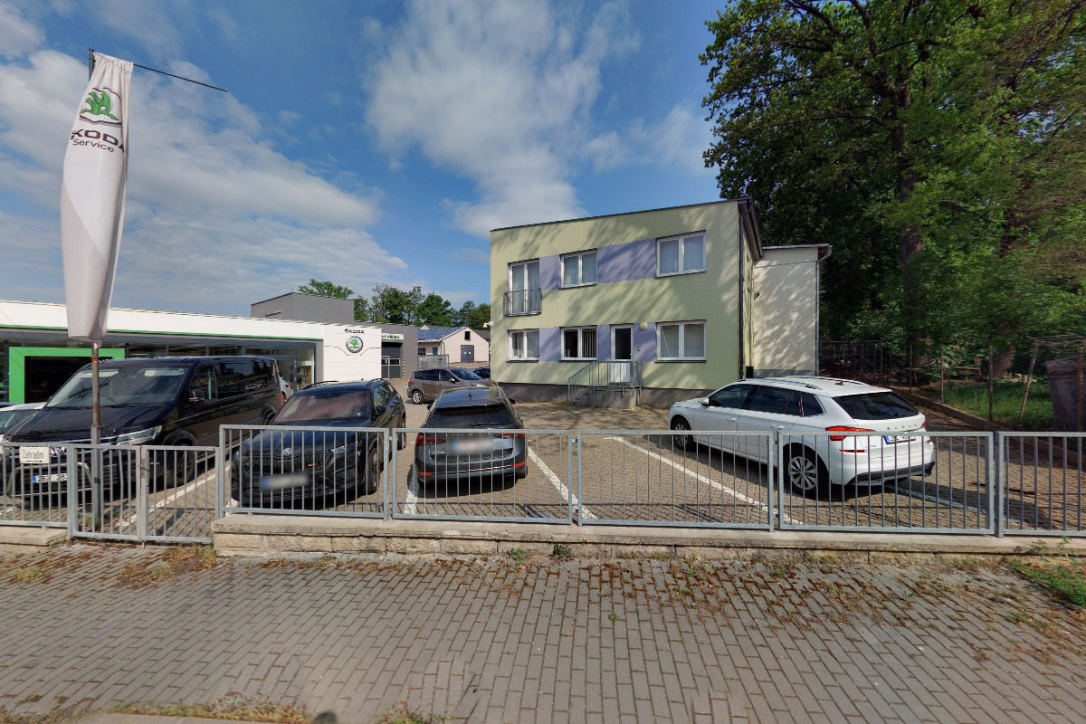 Autosalon Škoda Autos - nabíjecí stanice Charge up