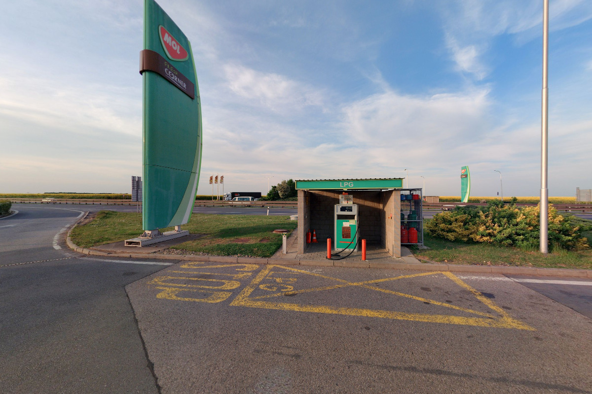 MOL čerpací stanice LPG