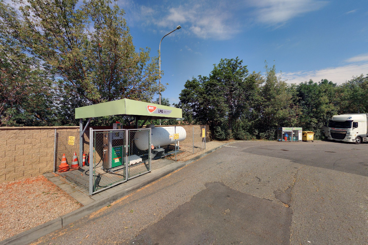MOL čerpací stanice LPG
