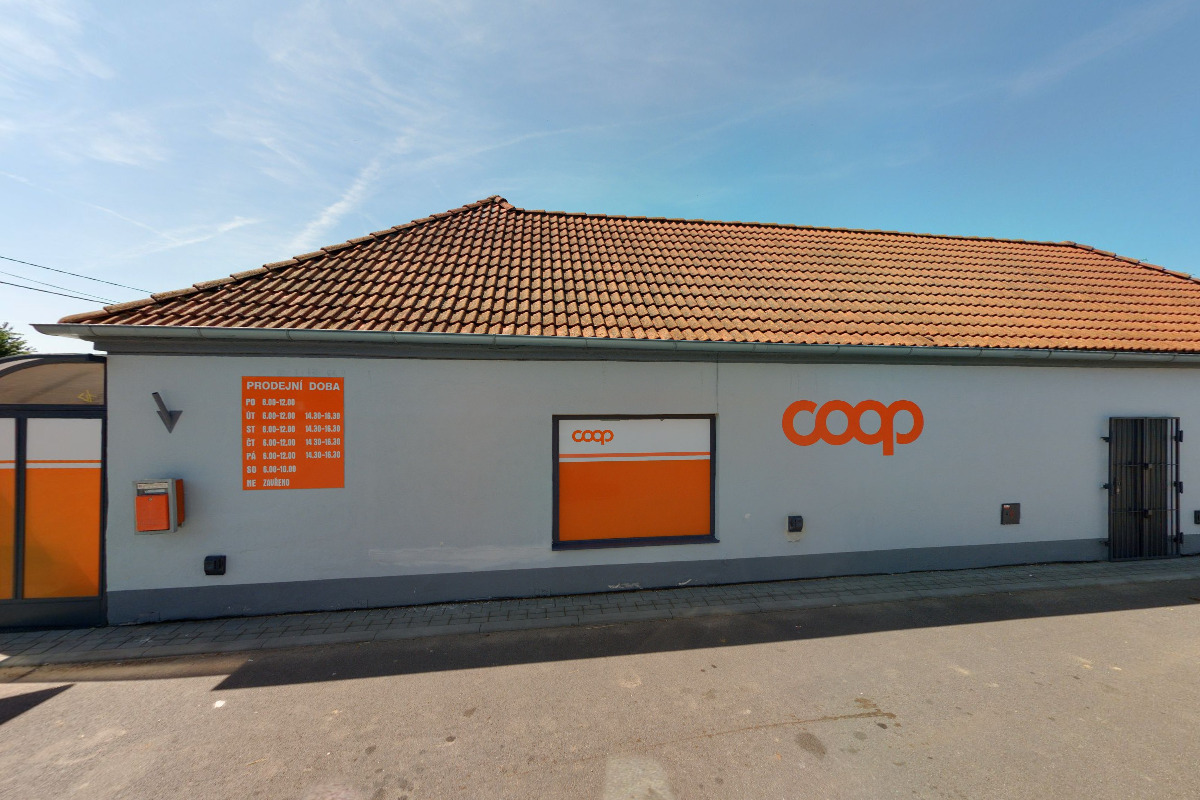 JEDNOTA, spotřební družstvo, Moravský Krumlov – COOP