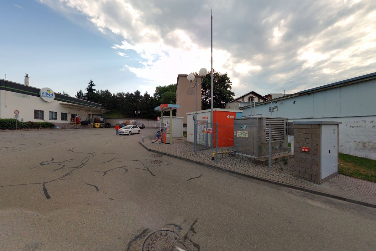 Innogy plnicí stanice CNG