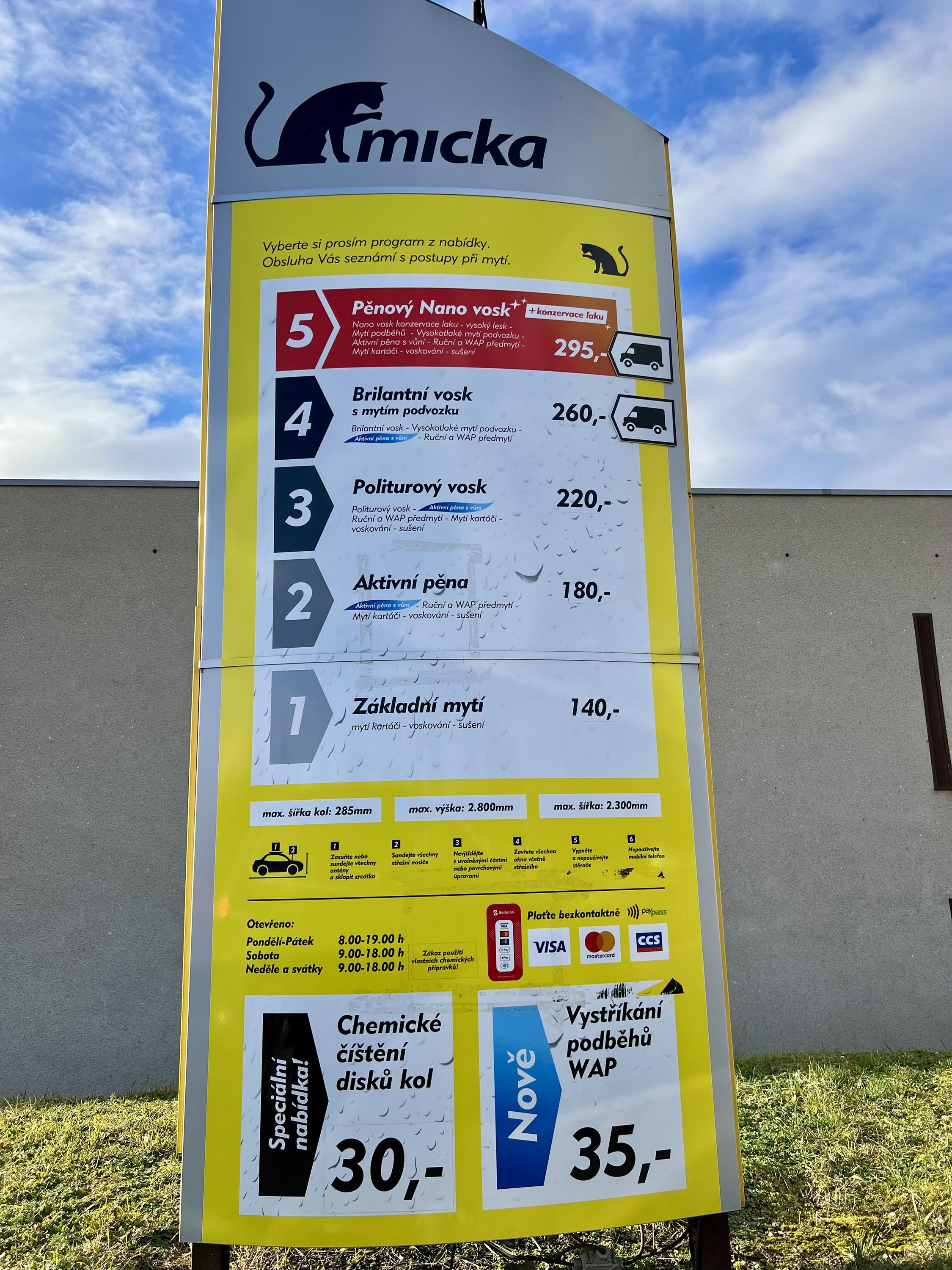 Mycí linka aut - micka foto 2