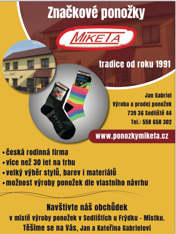 Jan Gabriel - výroba a prodej ponožek MIKETA foto 3