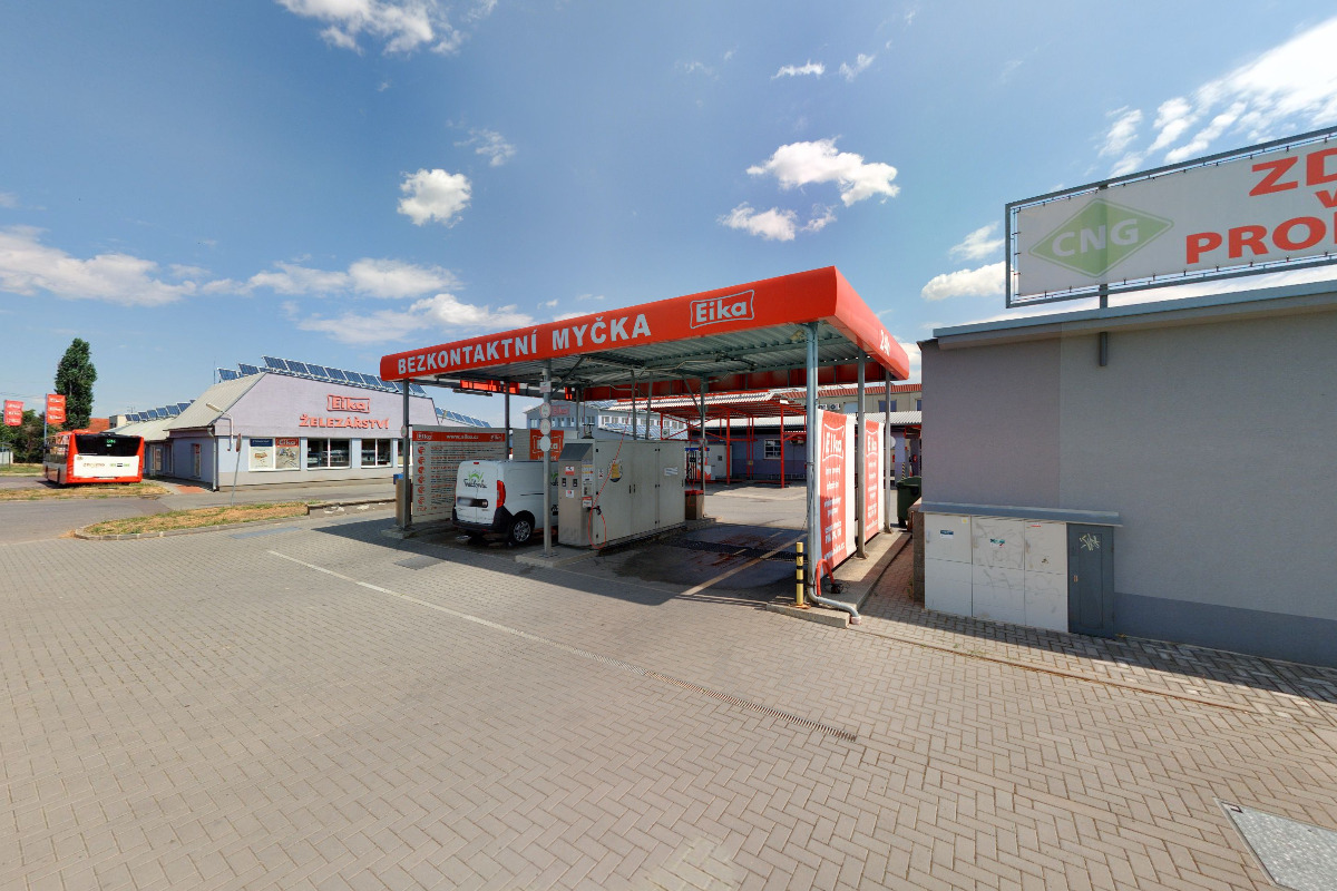 EIKA ZNOJMO, a.s. - bezkontaktní myčka