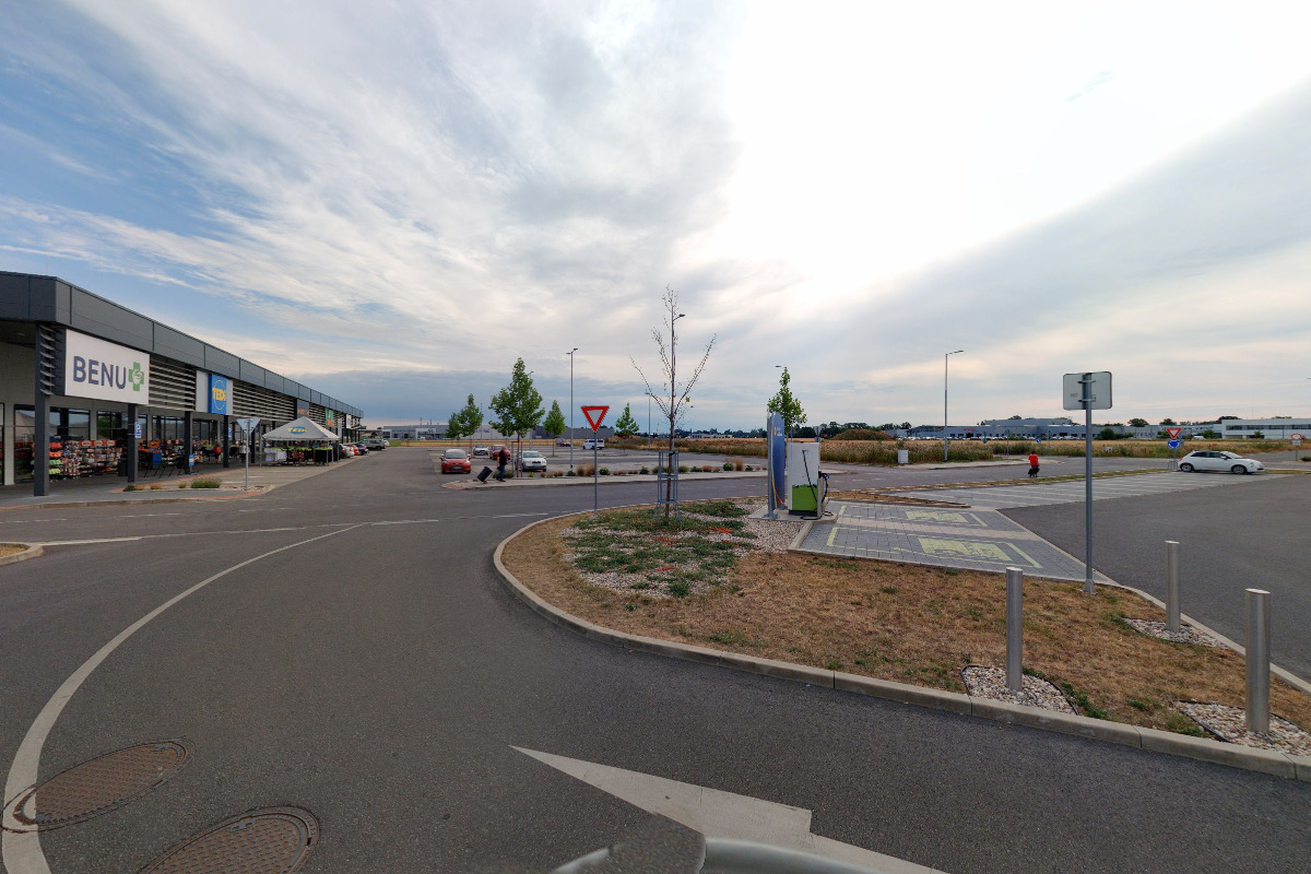 Nabíjecí stanice Lidl