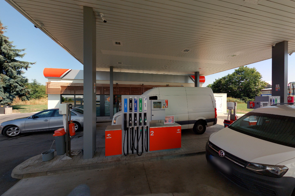 innogy plnicí stanice CNG