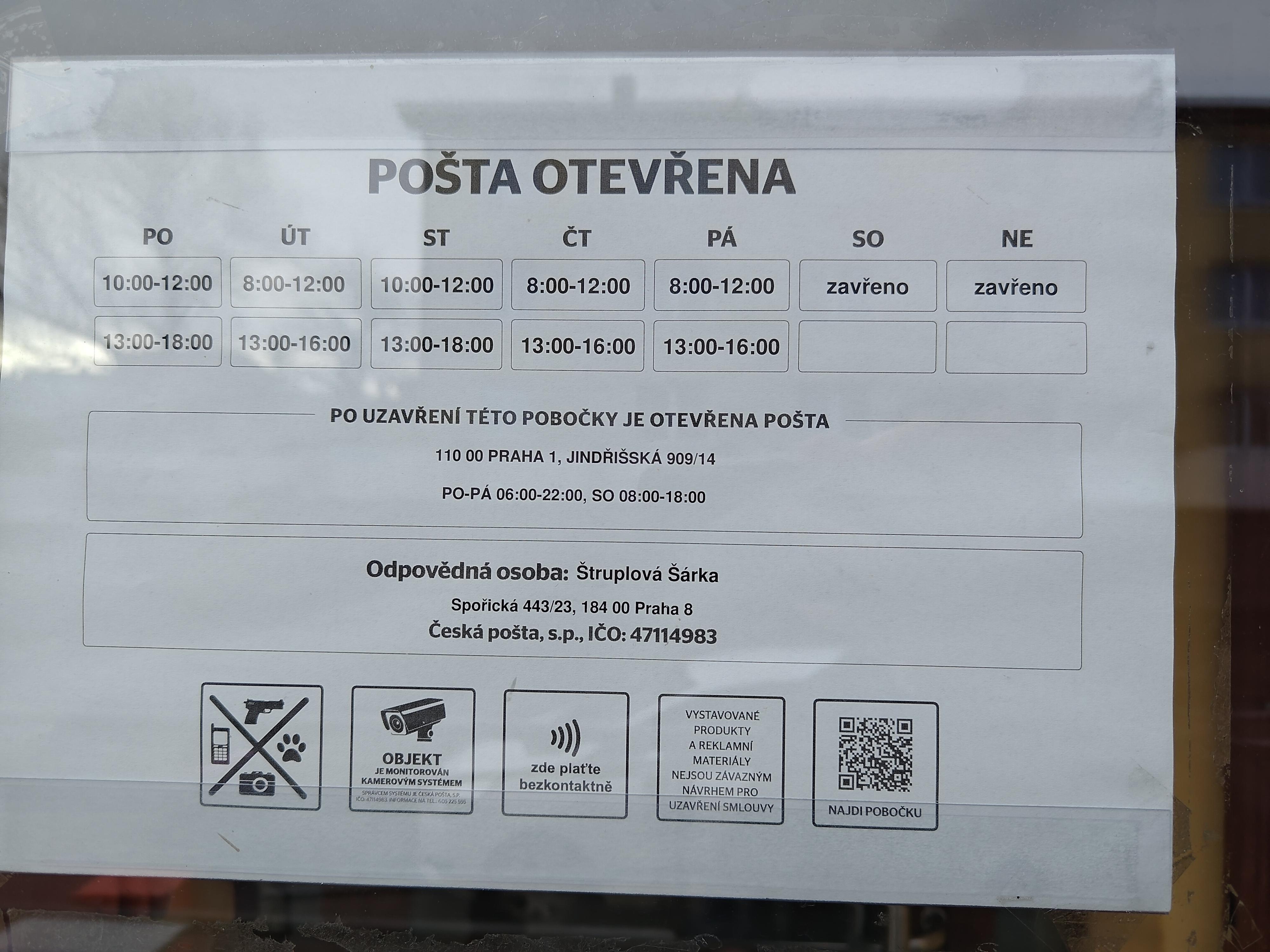 Pošta Praha 84 foto 2