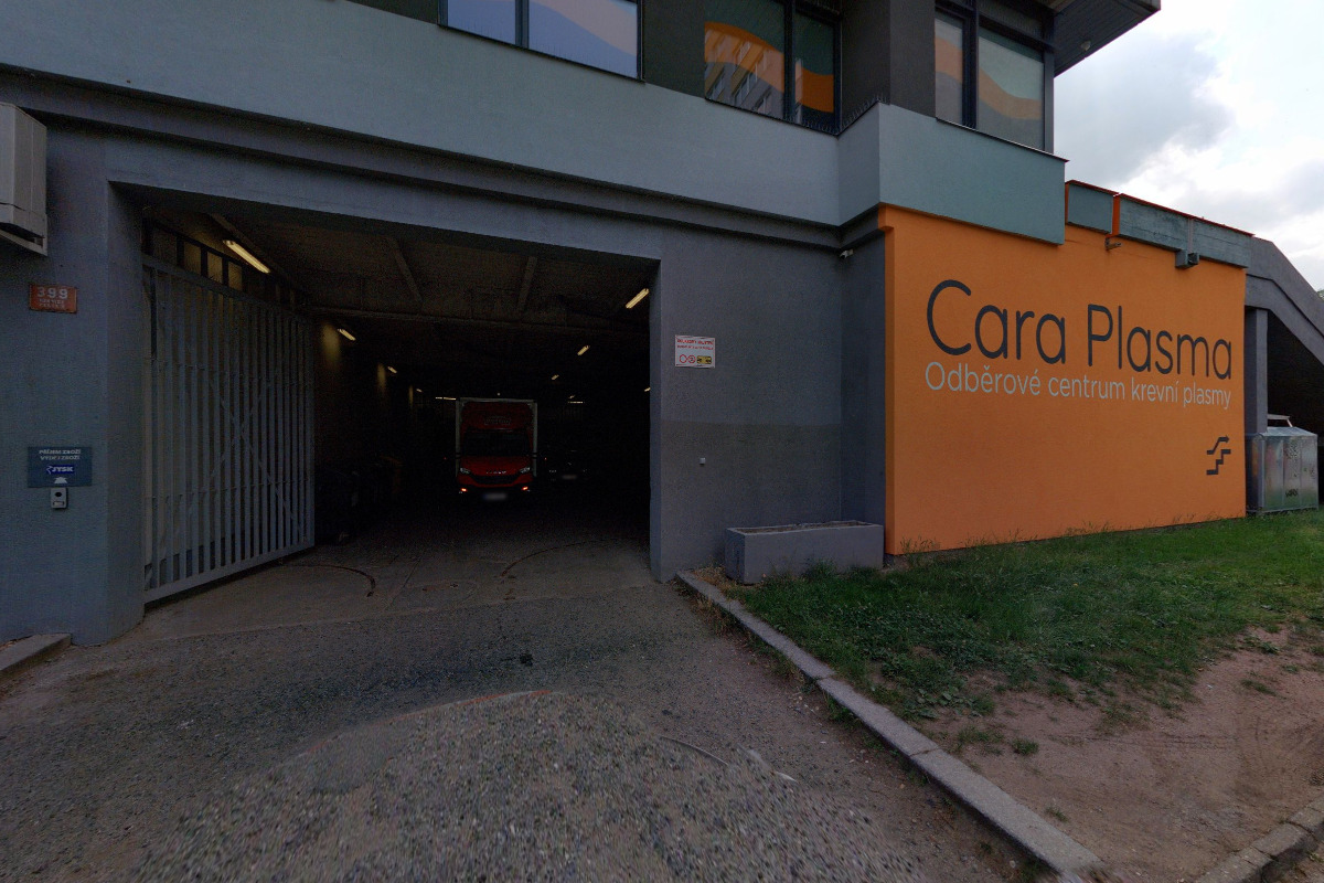 Dárcovské centrum krevní plasmy Cara Plasma