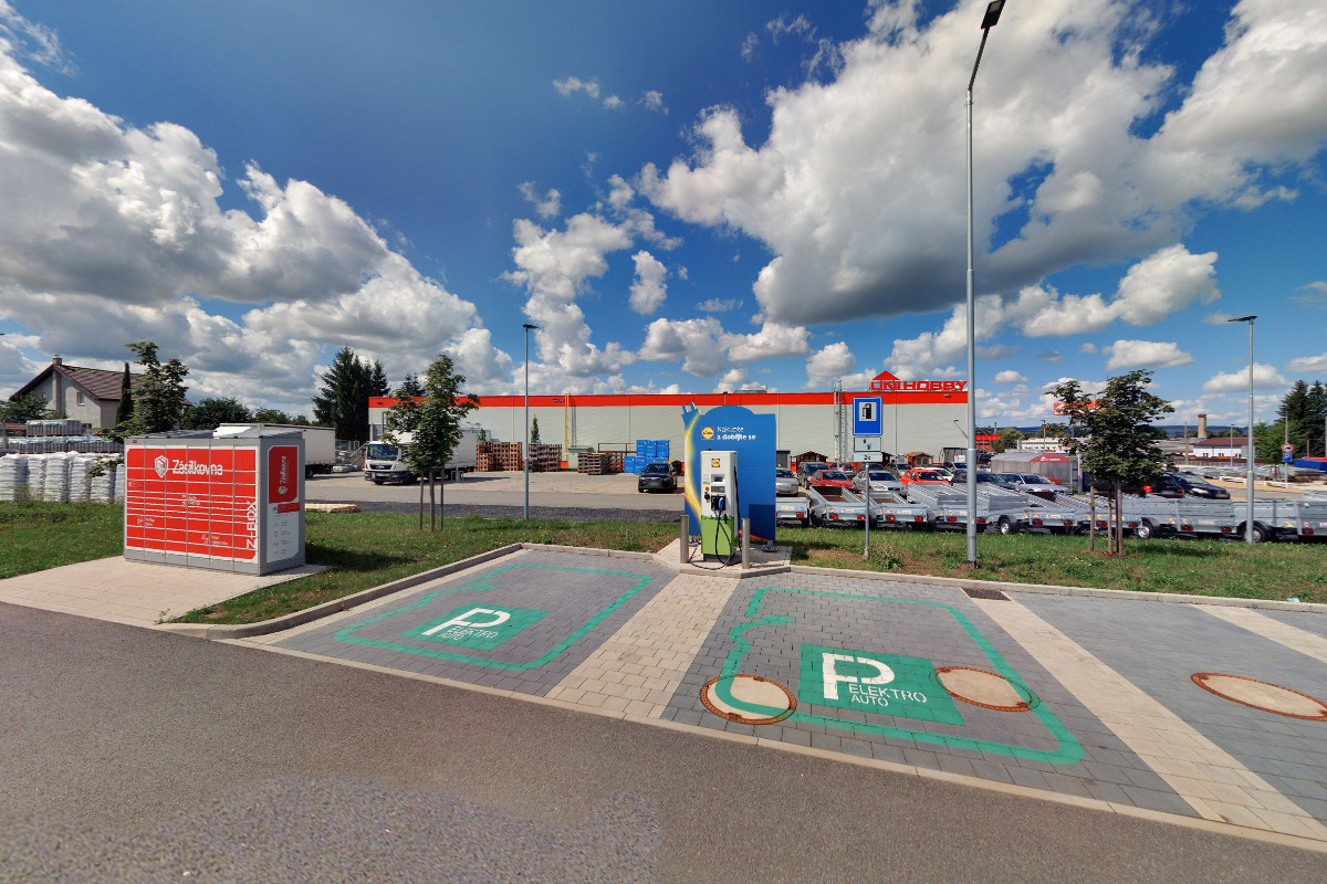 Nabíjecí stanice Lidl foto 3