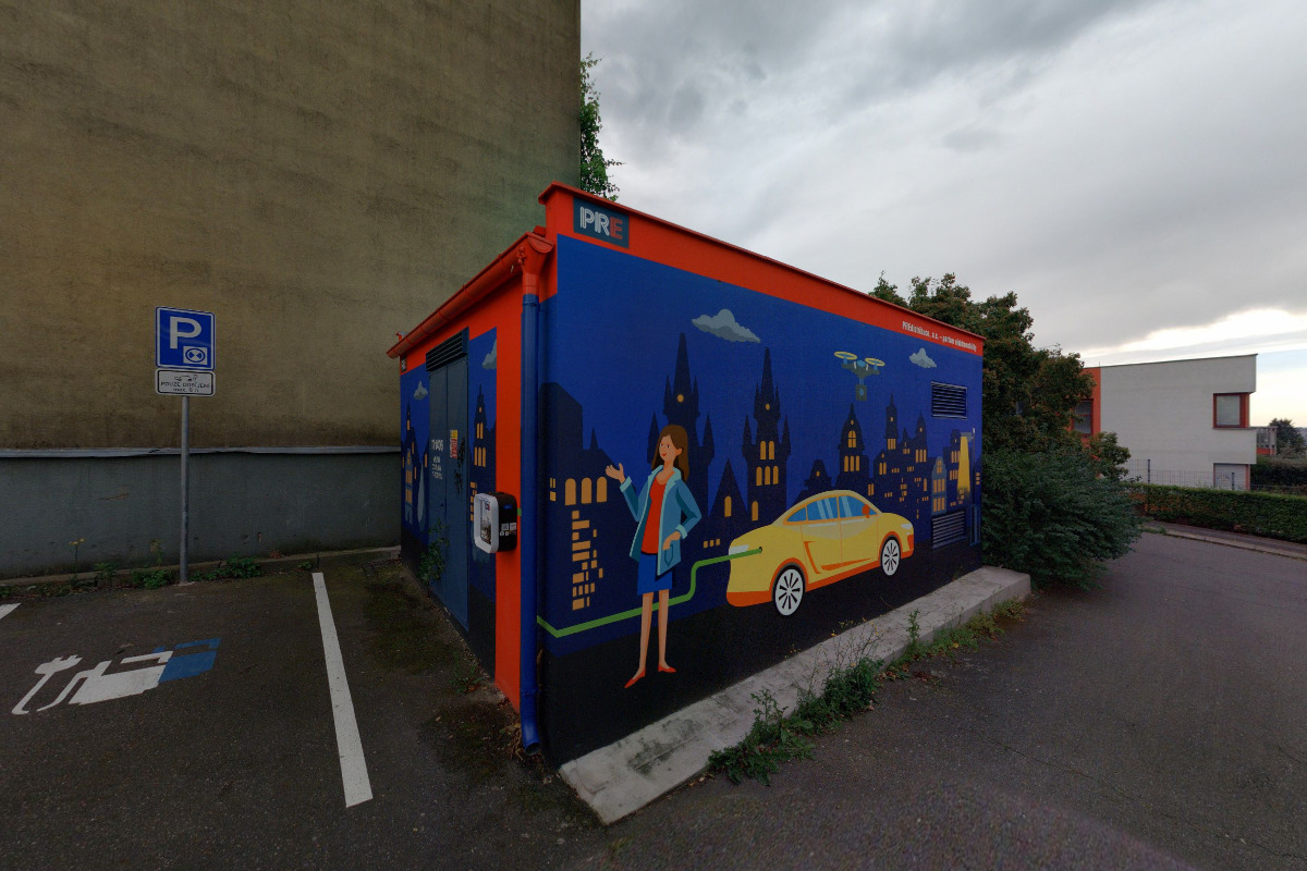PREpoint - nabíjecí stanice PRE