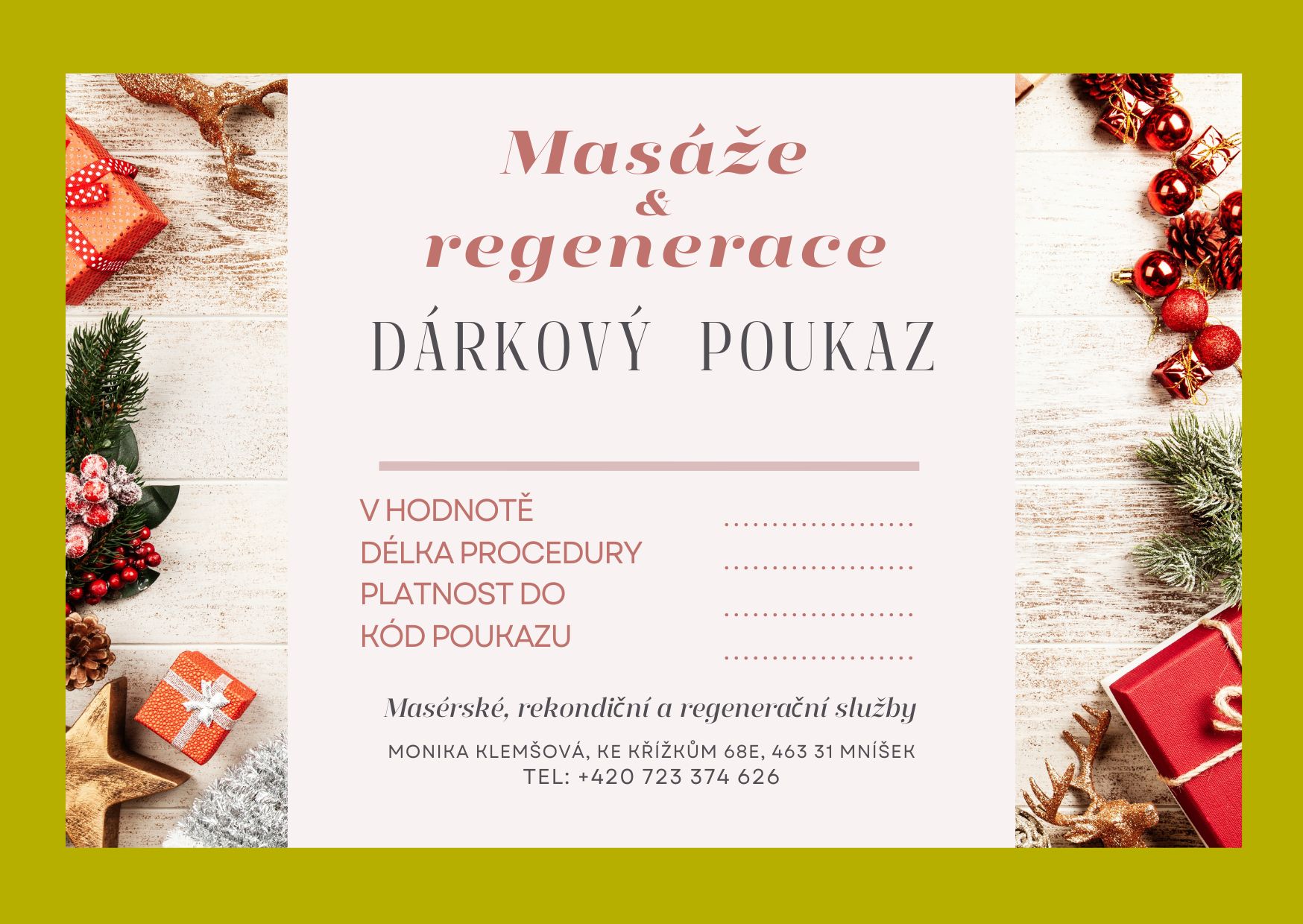 Masáže Monika Klemšová foto 3