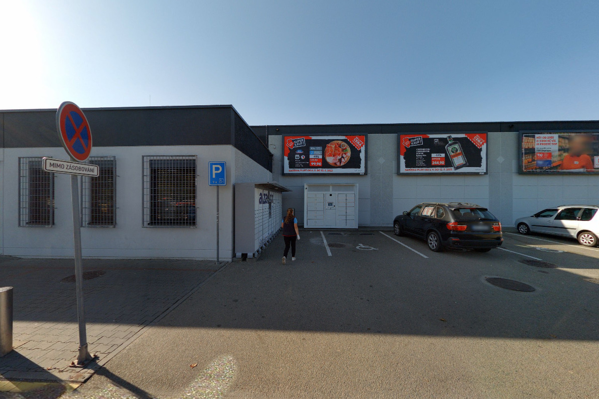 Kaufland - výdejní box