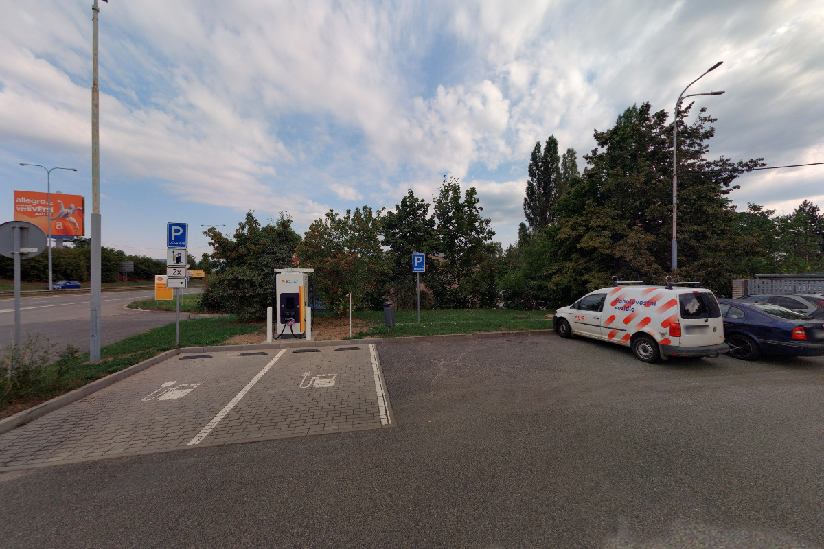 Nabíjecí stanice Shell