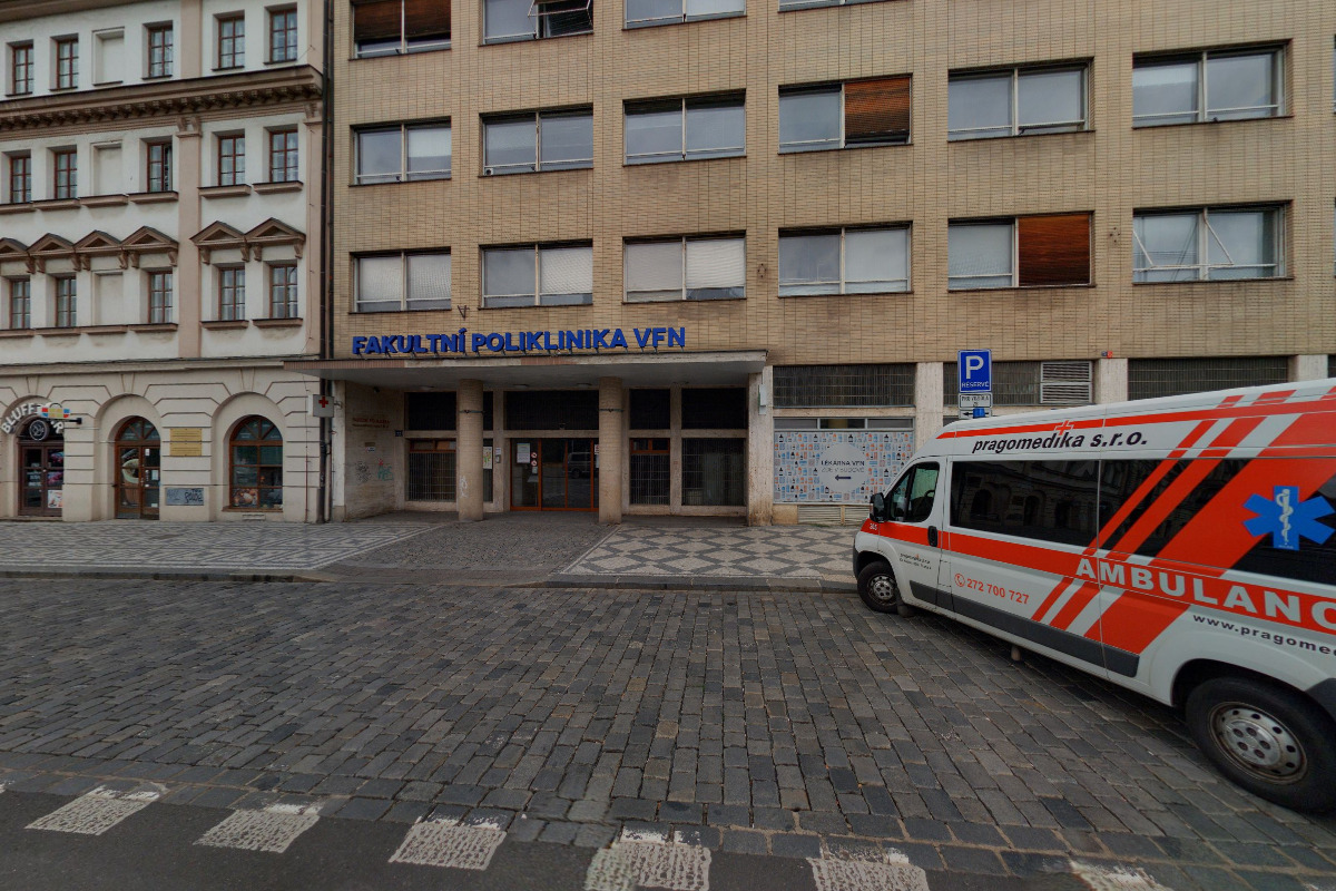 Ambulance pro onemocnění čelistního kloubu VFN a 1. LF UK