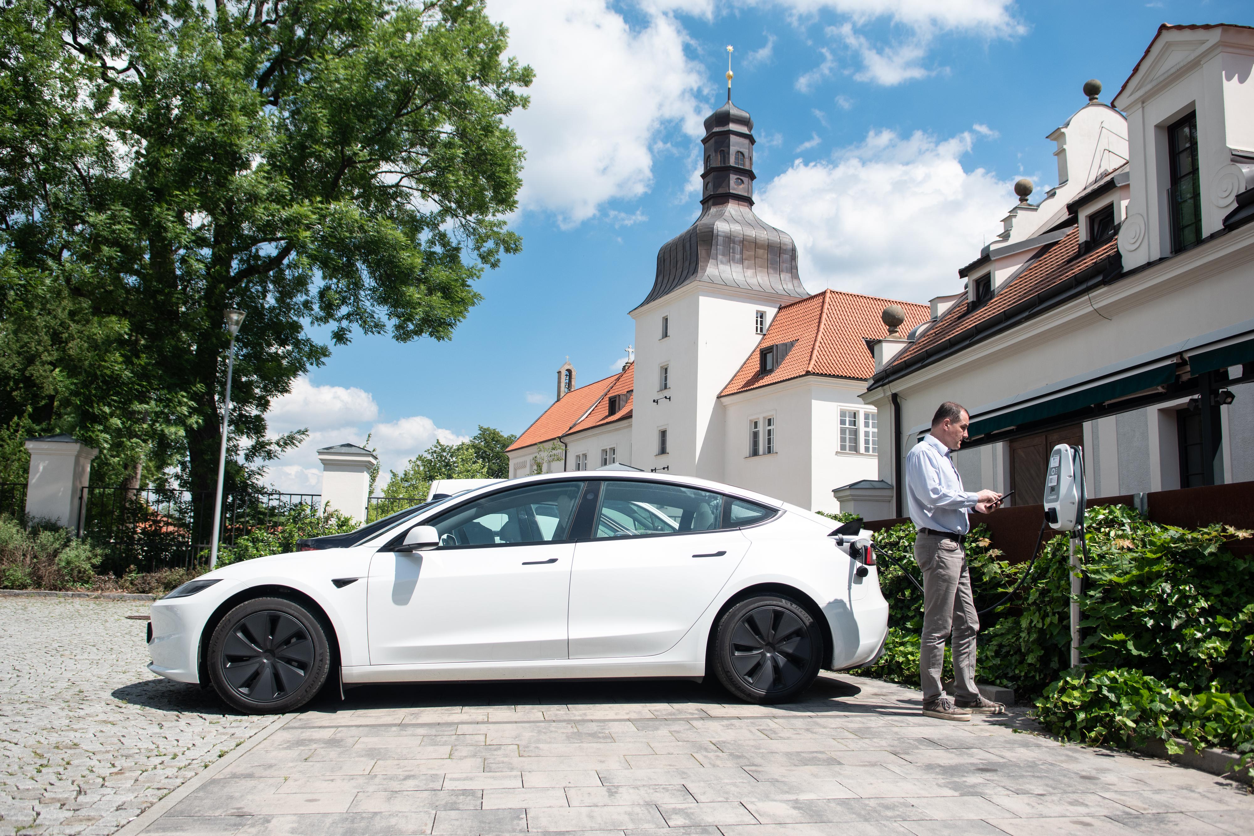 Olivův Pivovar - nabíjecí stanice