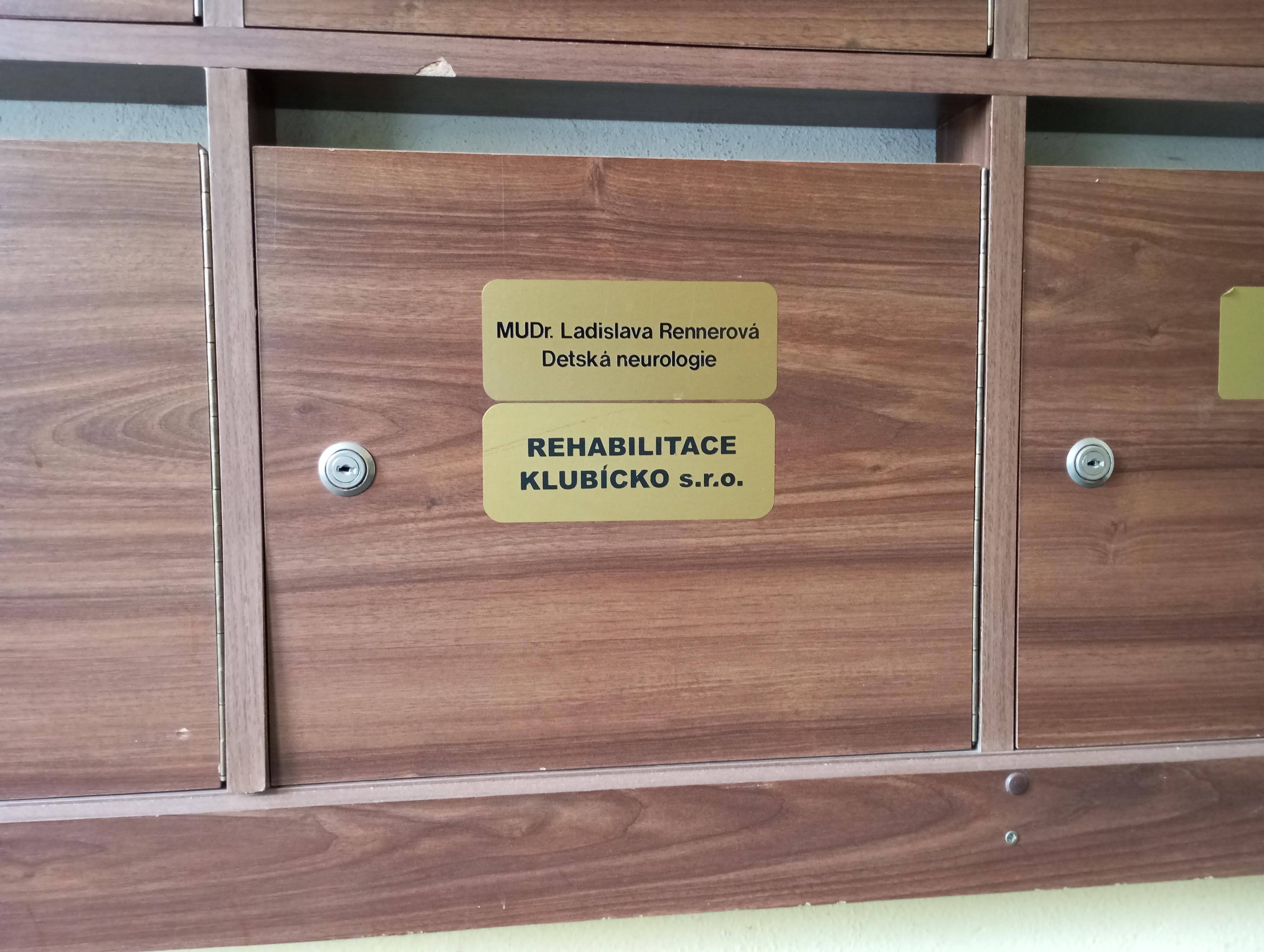 REHABILITACE KLUBÍČKO, s.r.o. foto 2