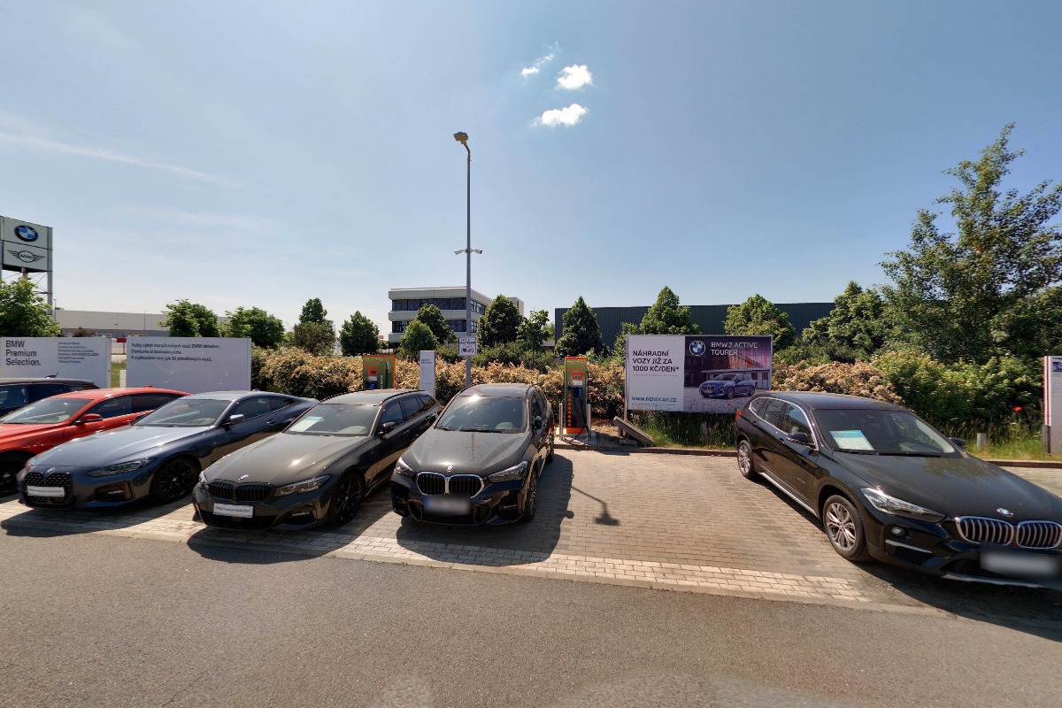 Nabíjecí stanice ČEZ