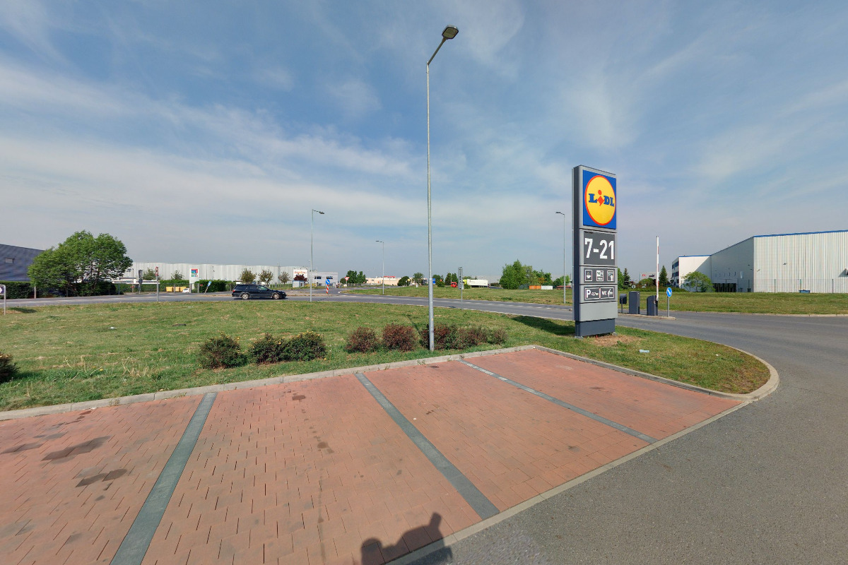 Nabíjecí stanice Lidl