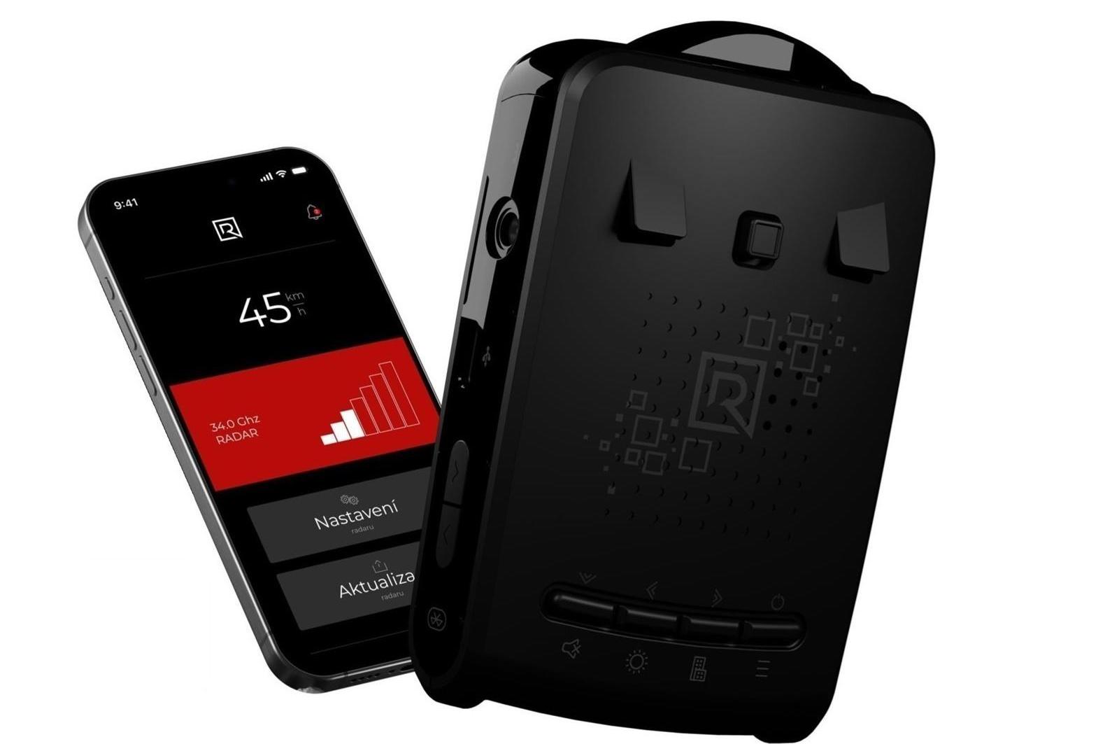 Antiradar RADAGO GO! přenosný s tel aplikaci