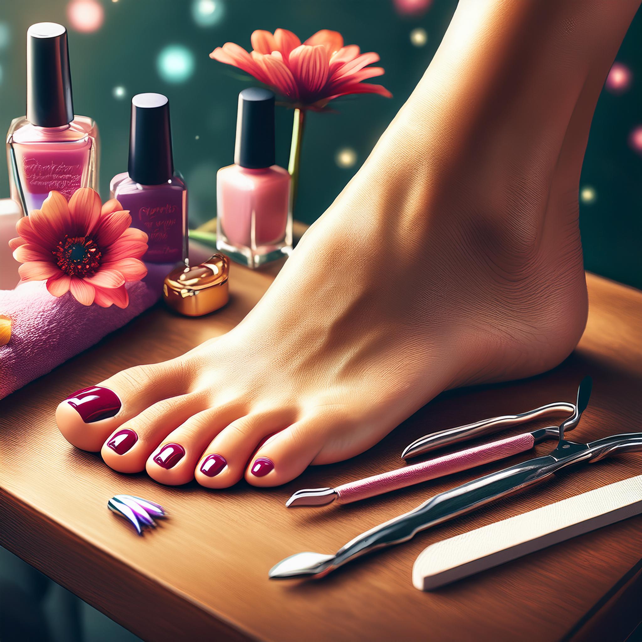 Základní pedikúra i s gel lakem, mobilní pedikérka