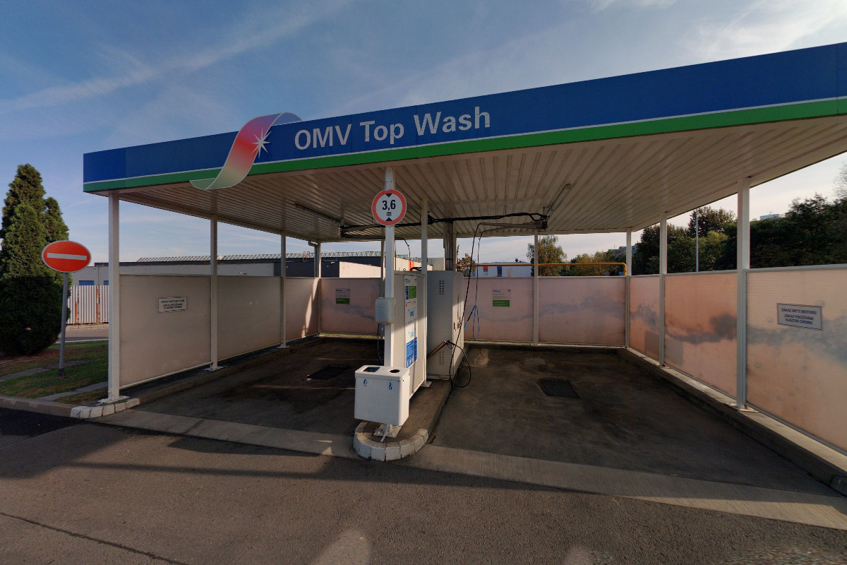 OMV - samoobslužná automyčka
