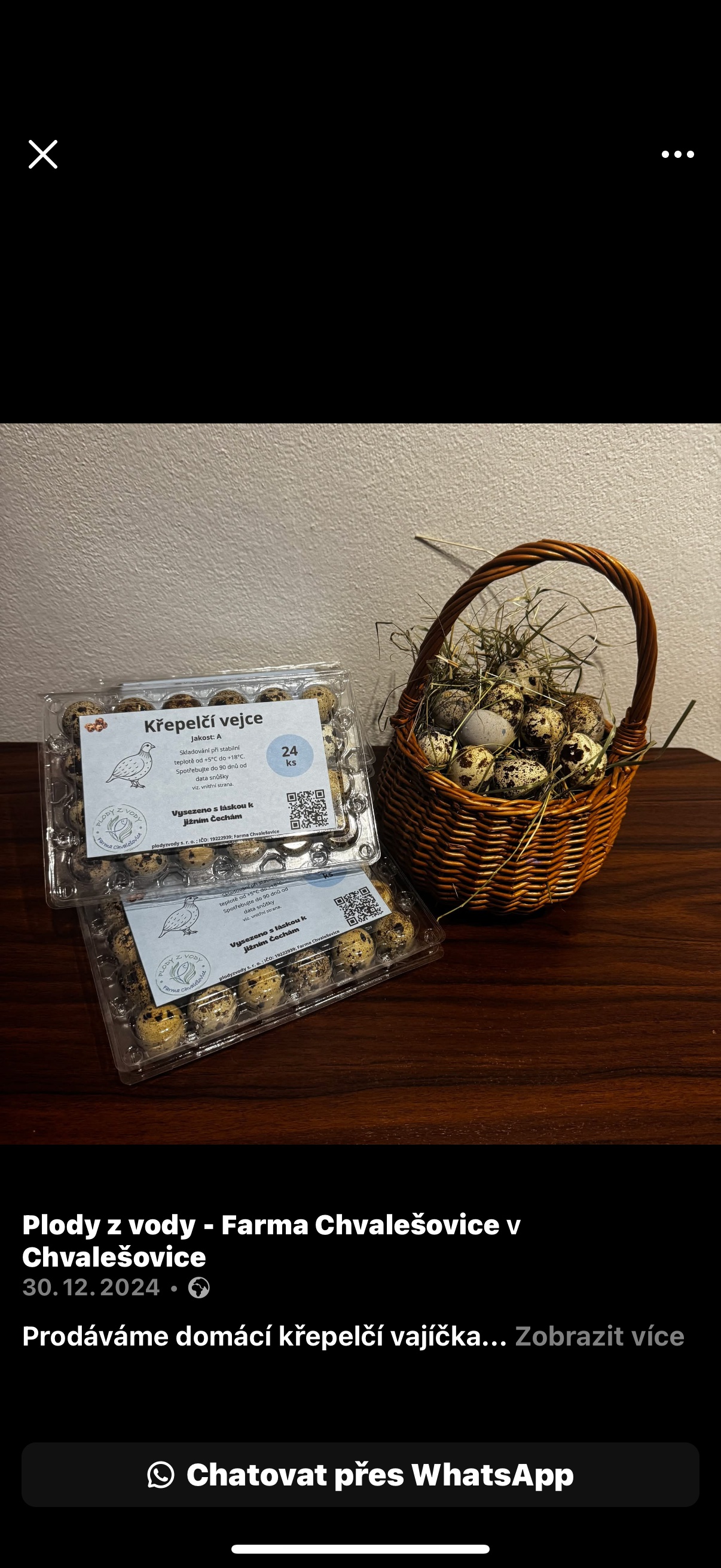 Plody z vody - Farma Chvalešovice foto 2