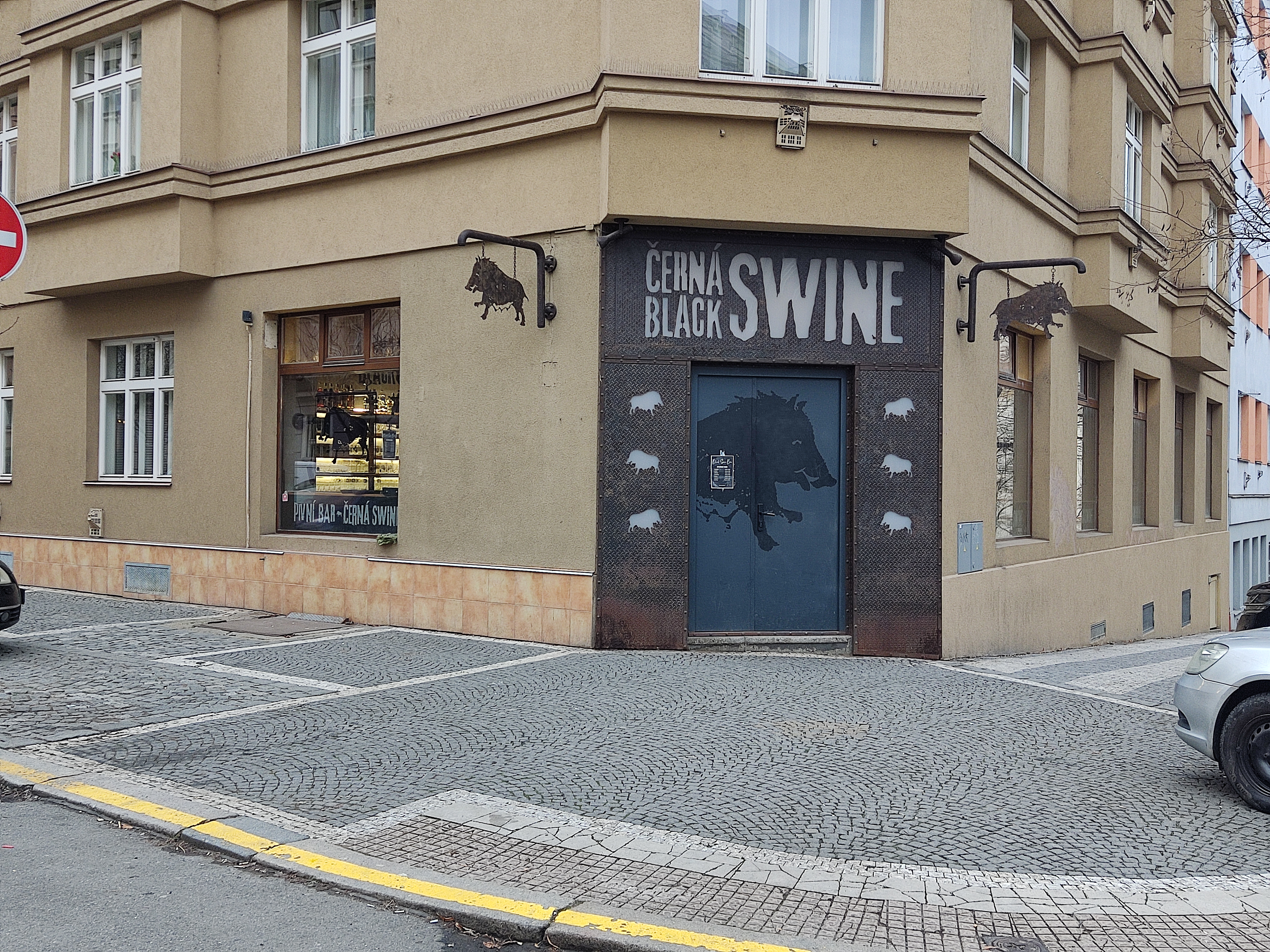 Černá Black swine