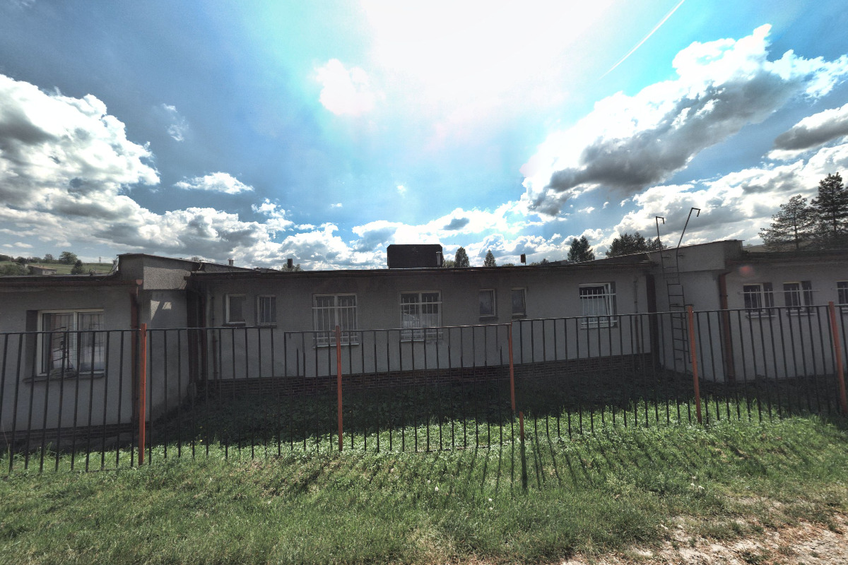 Občerstvení u fotbalového hřiště