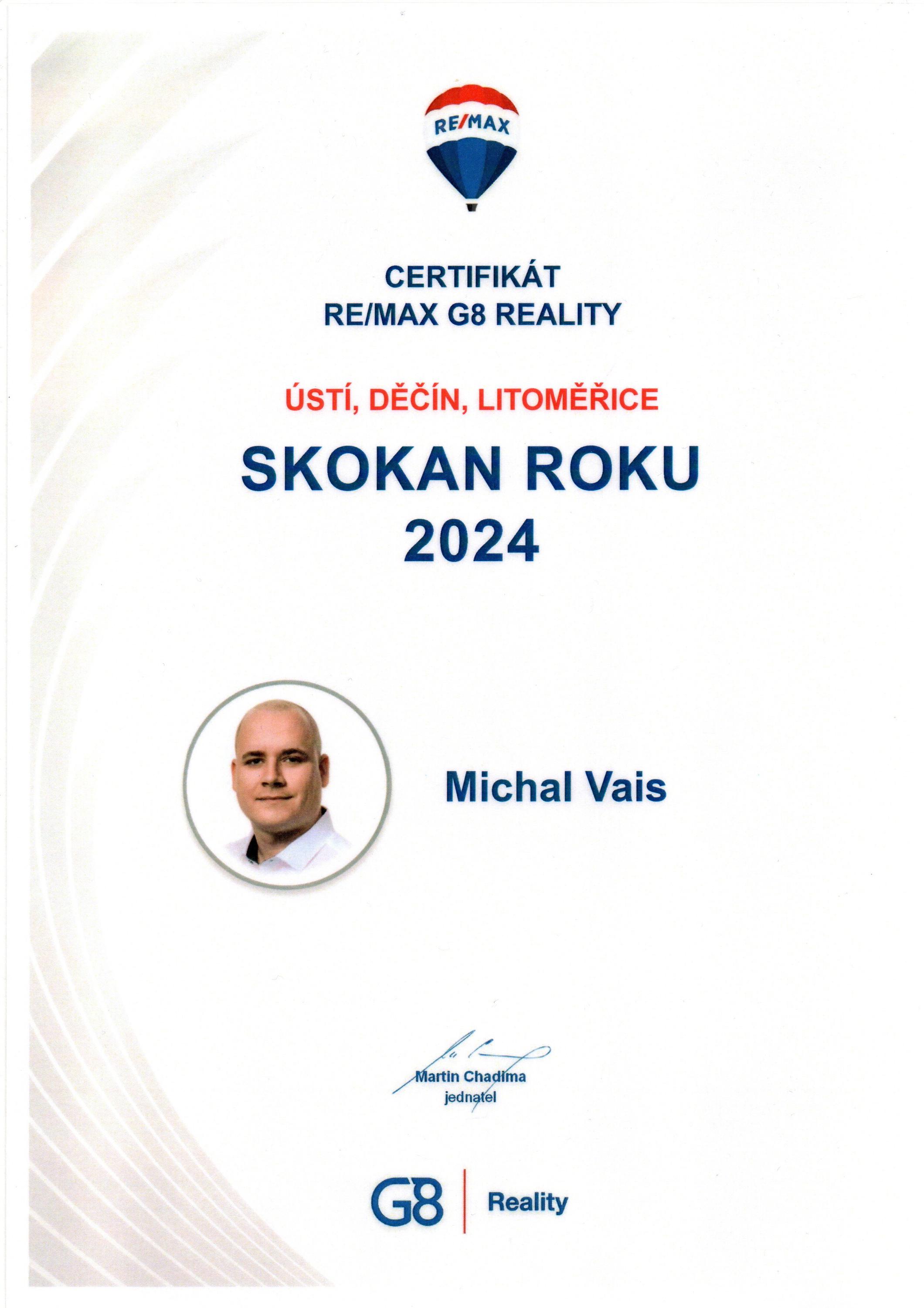 Bc. Michal Vais - realitní makléř RE/MAX foto 4