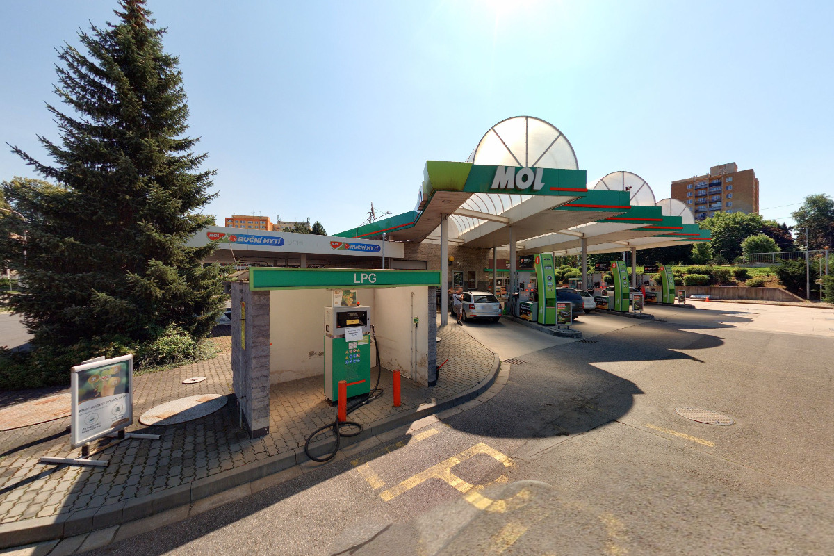MOL čerpací stanice LPG