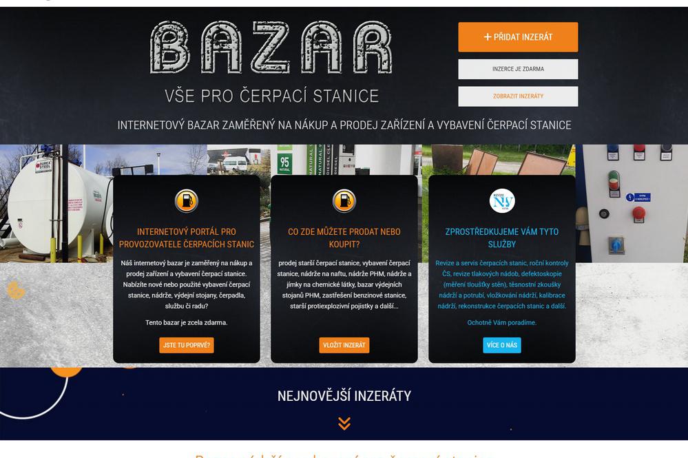 Inzerce pro provozovatele čerpací stranice zdarma