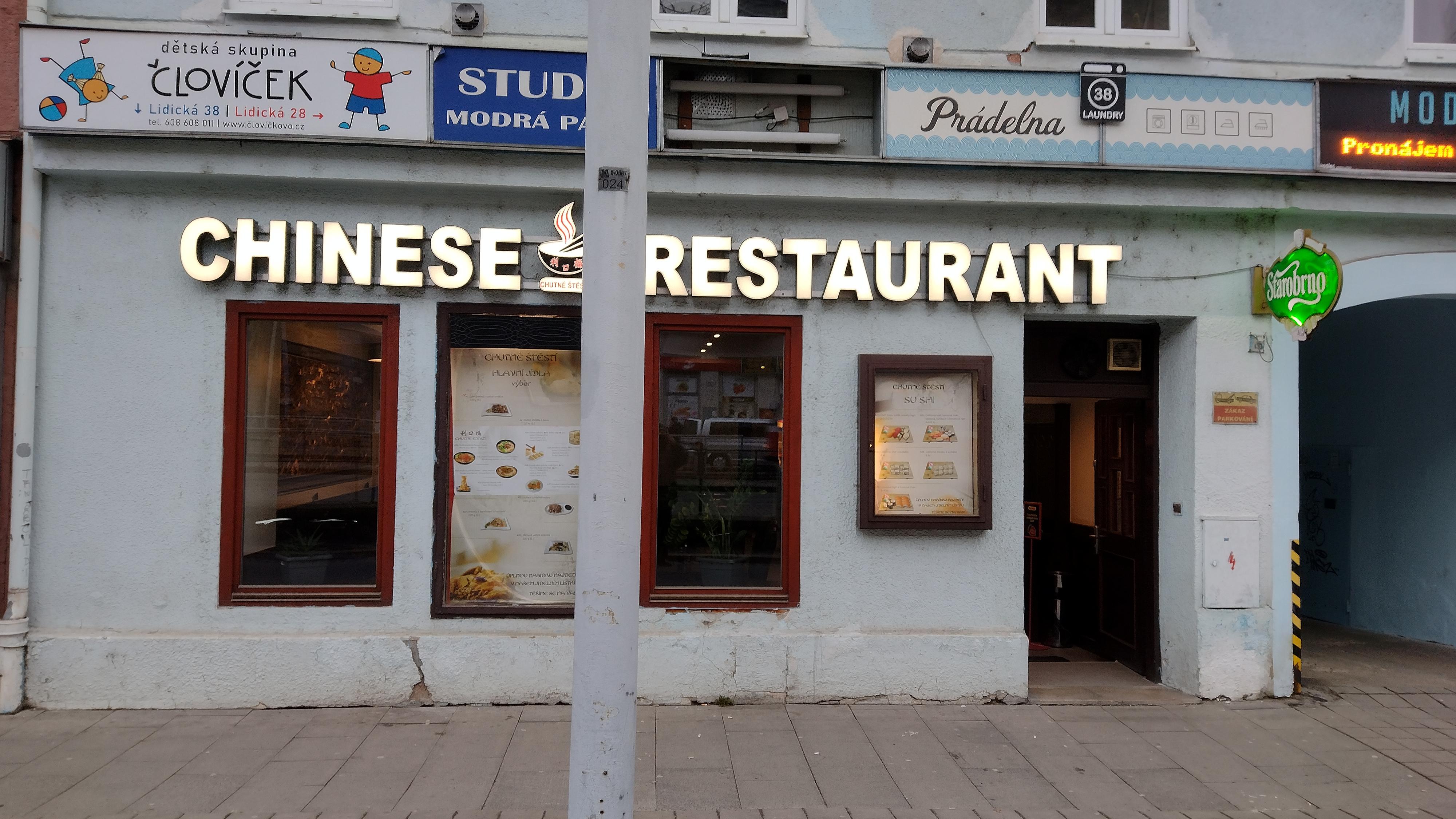 Čínská restaurace Chutné štěstí
