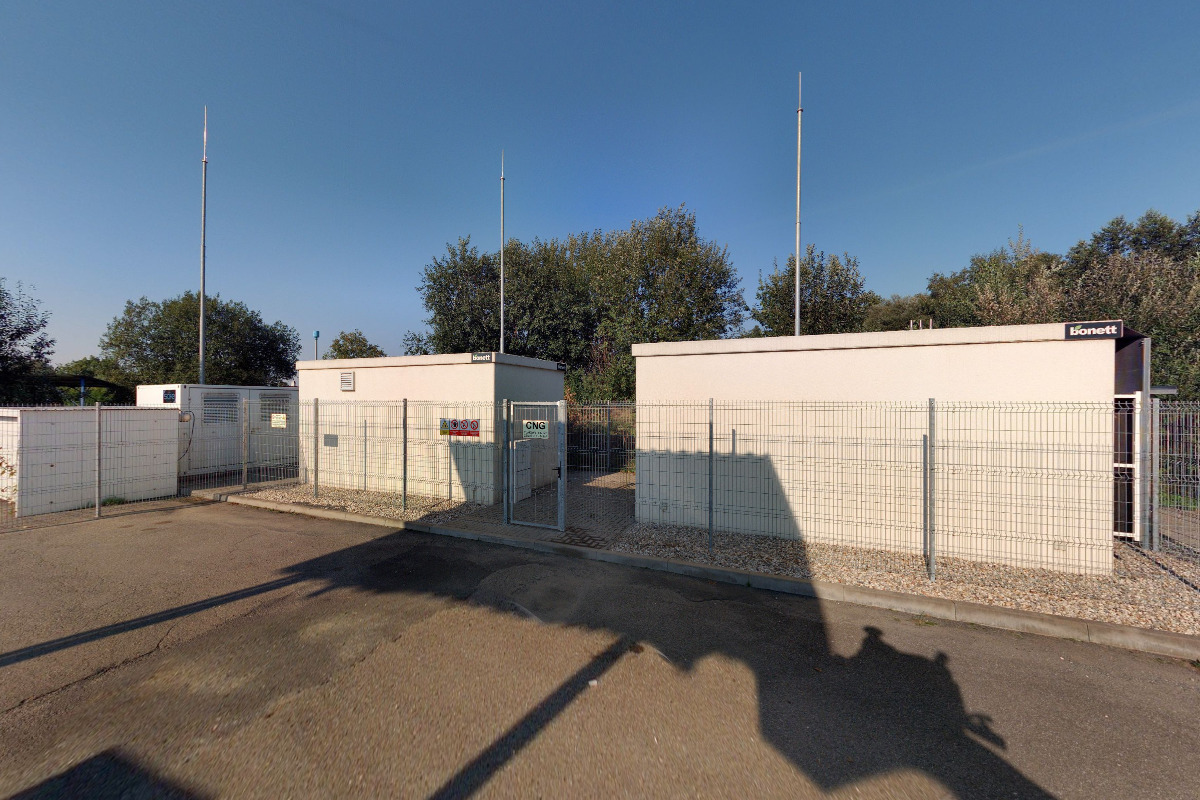 Čerpací stanice CNG Dělnická
